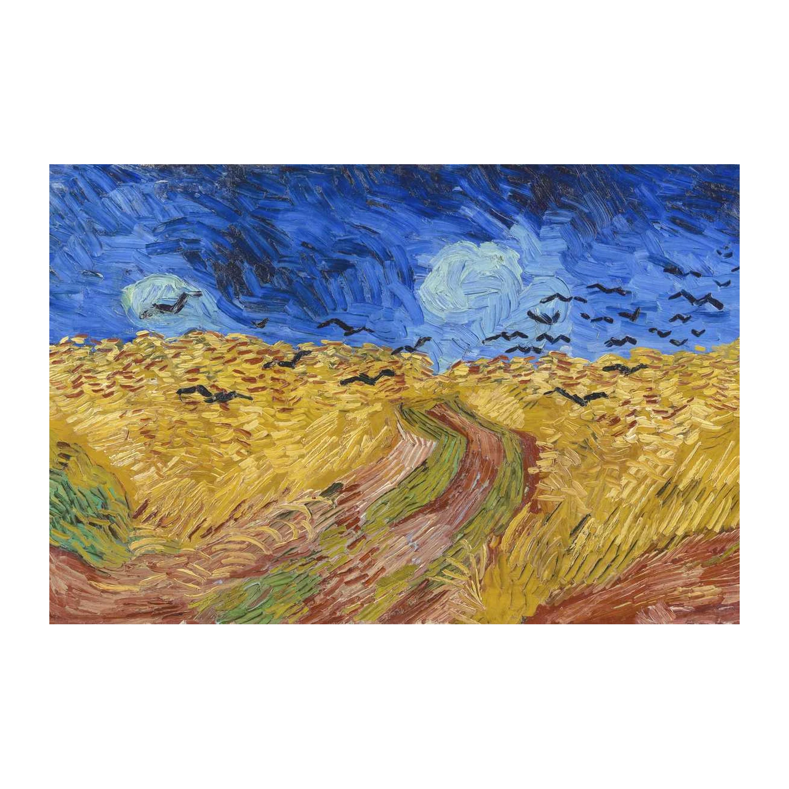 Van Gogh Wheatfield with Crows Wall Art