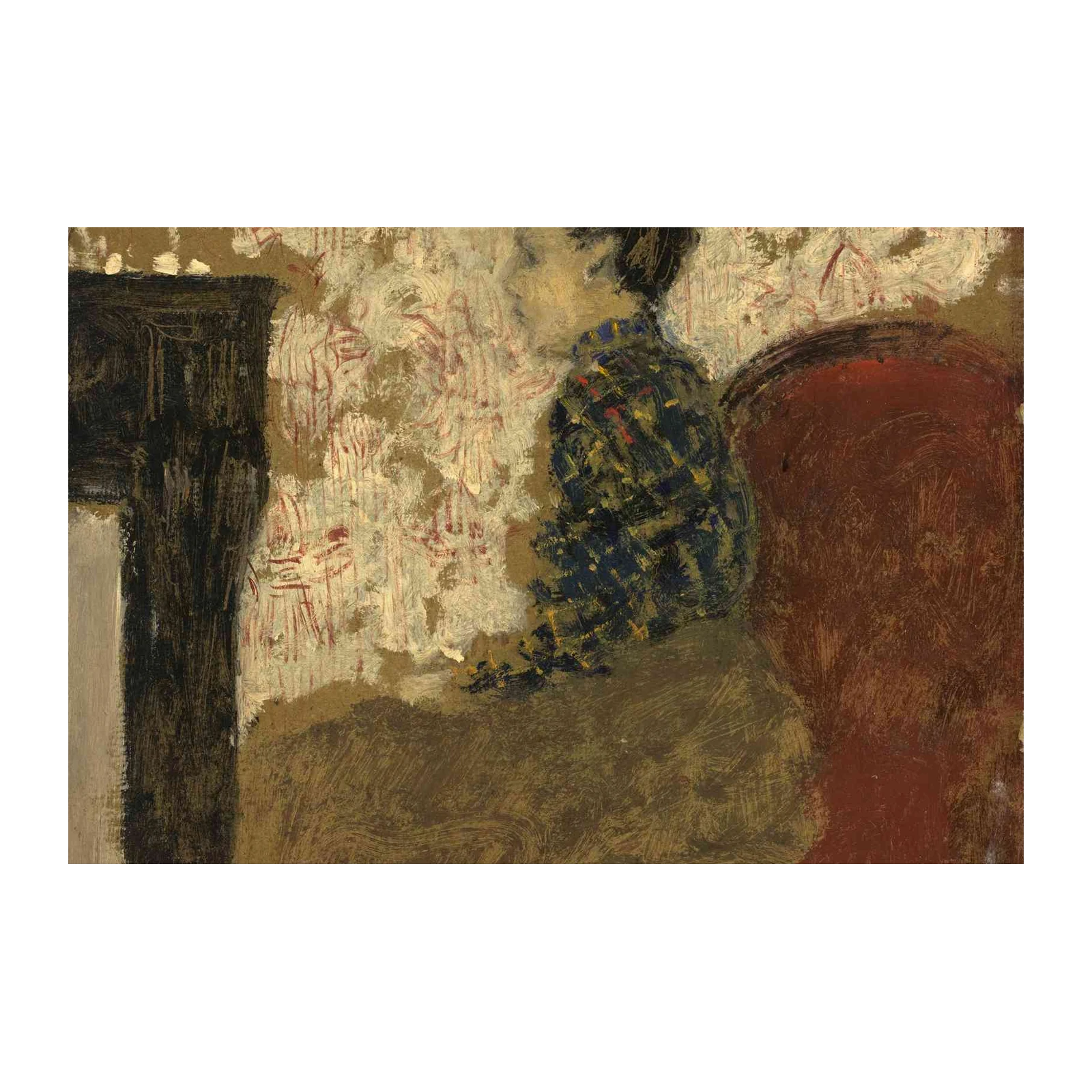 Figure in Interior Wall Art