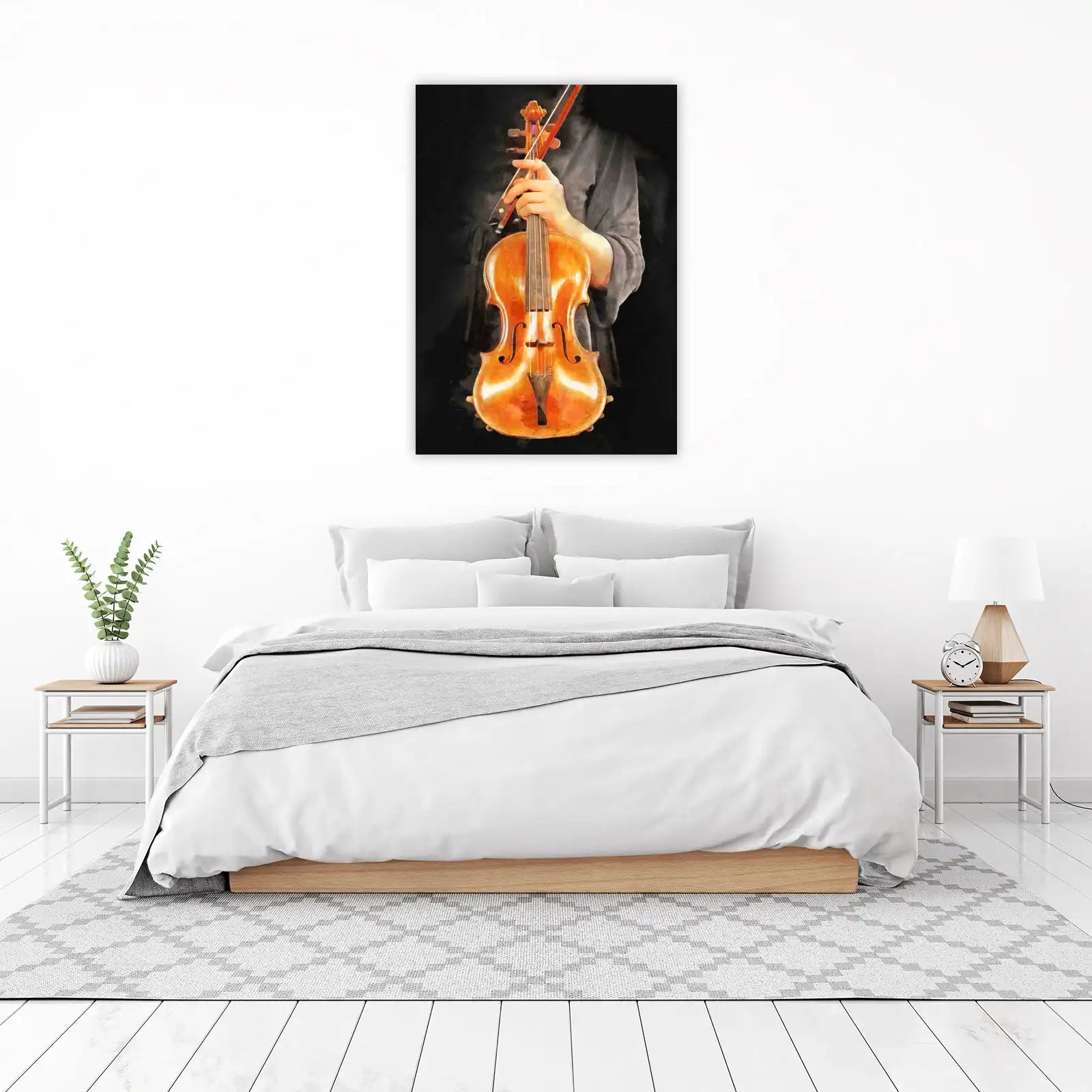 Violin Harmony Wall Art | Music Wall Art