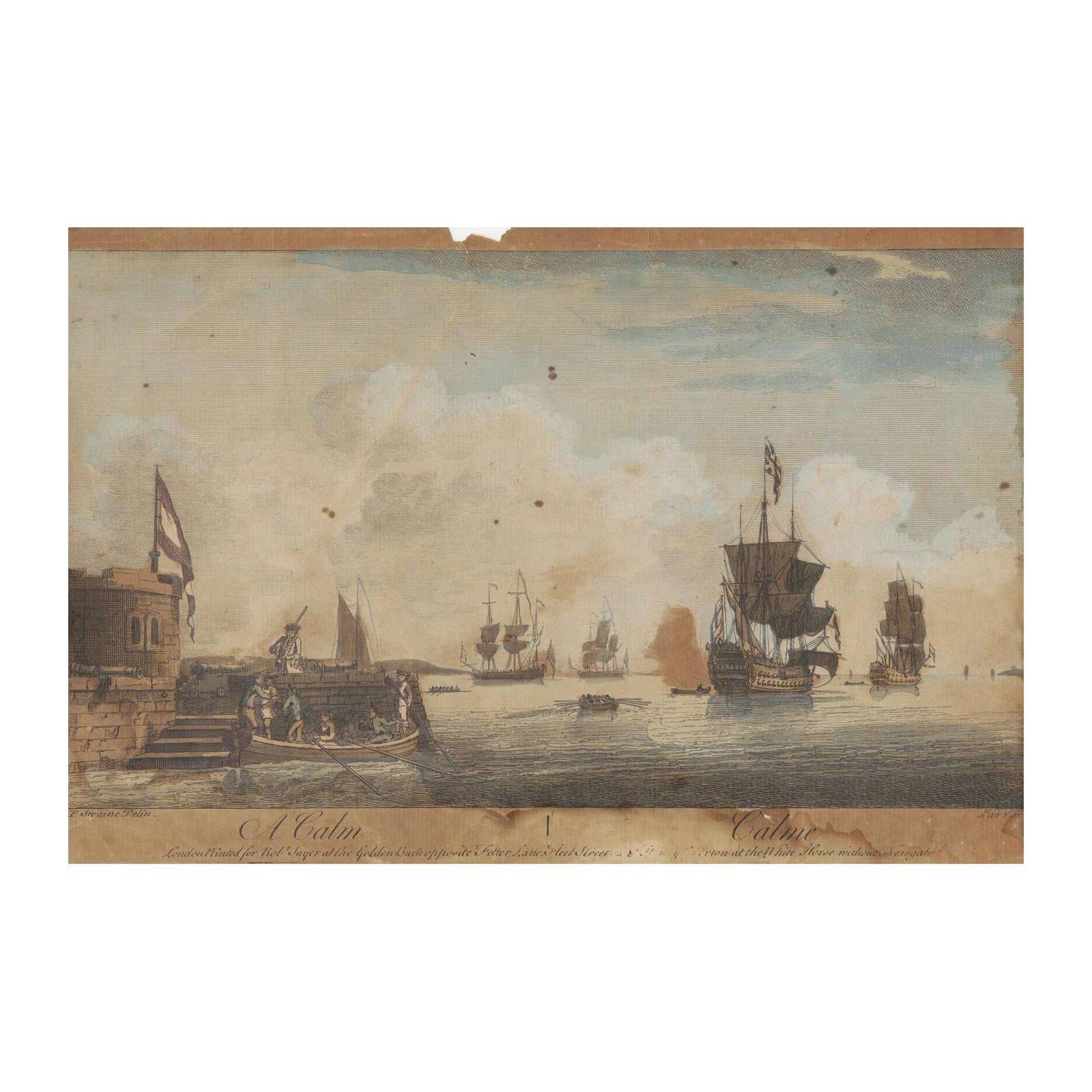 Historic Maritime Scene Wall Art
