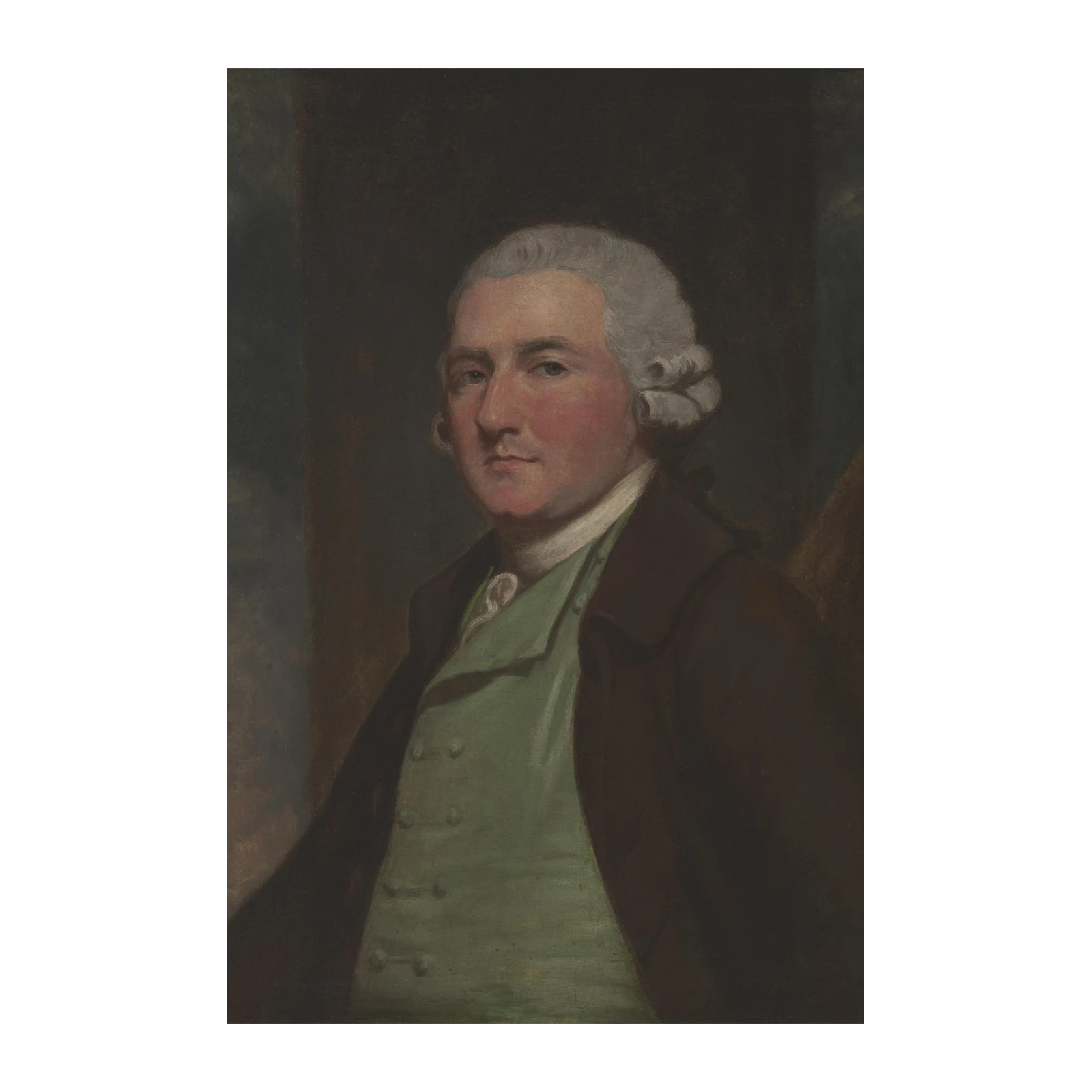 Elegant Gentleman Portrait Fine Art Wall Art