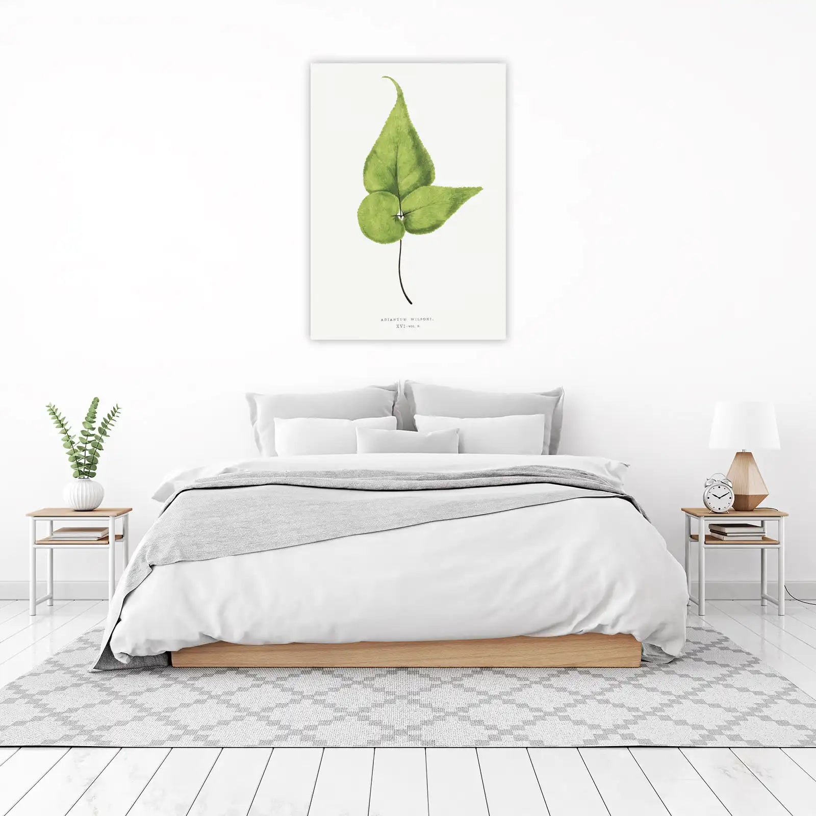 Adiantum Wilsoni Botanical Leaf Wall Art