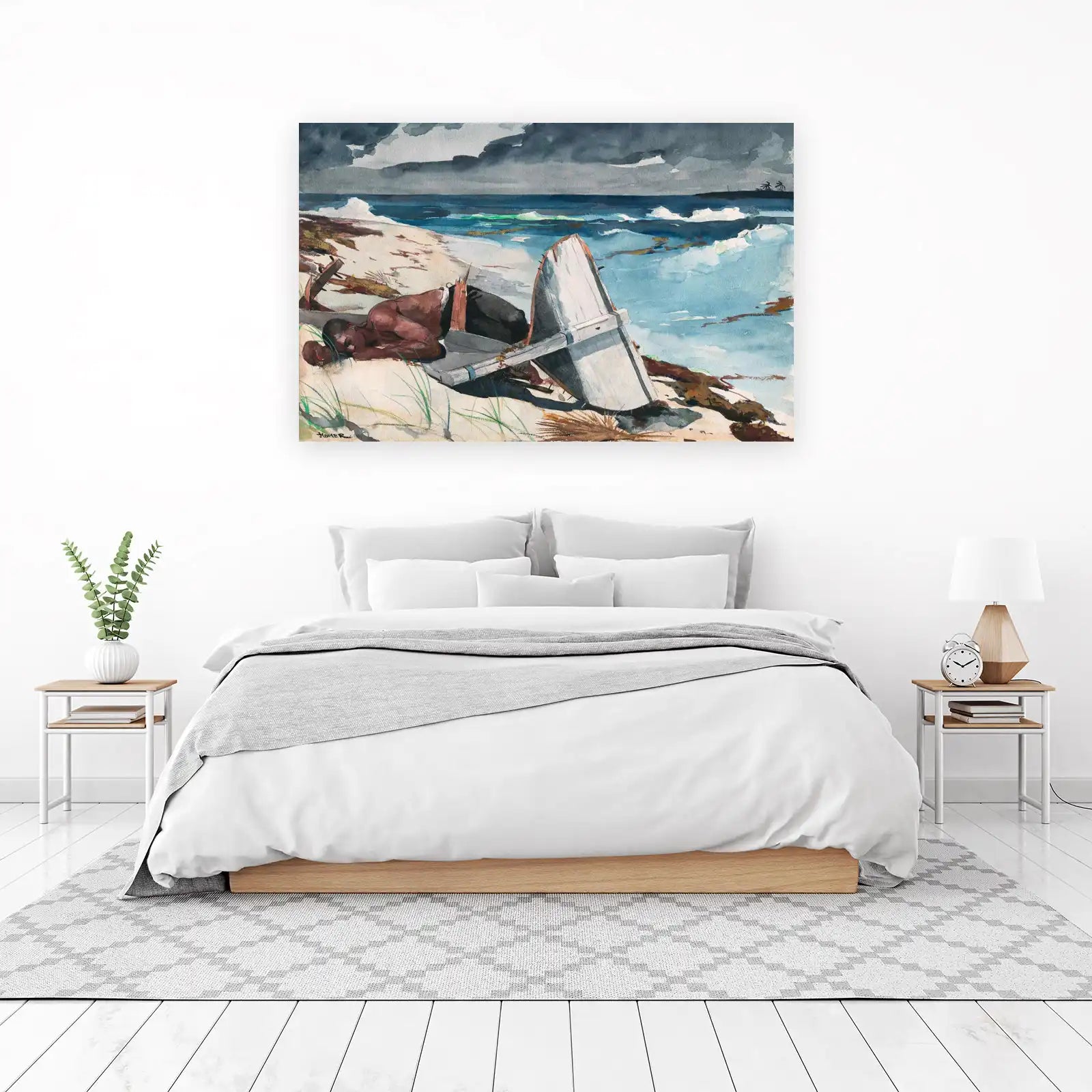 Survivor of Shipwreck Winslow Homer Wall Art