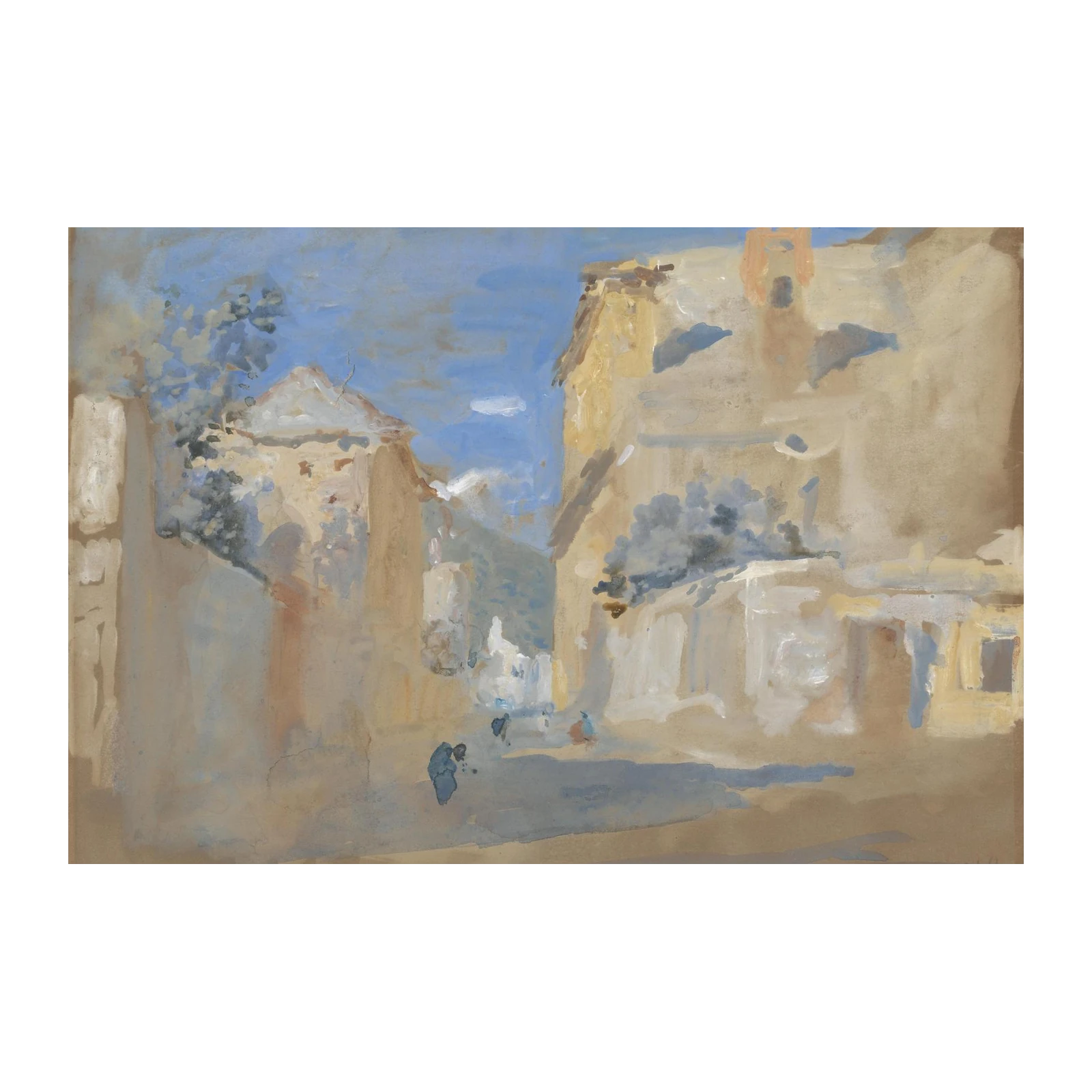 European Street Scene Art Wall Art