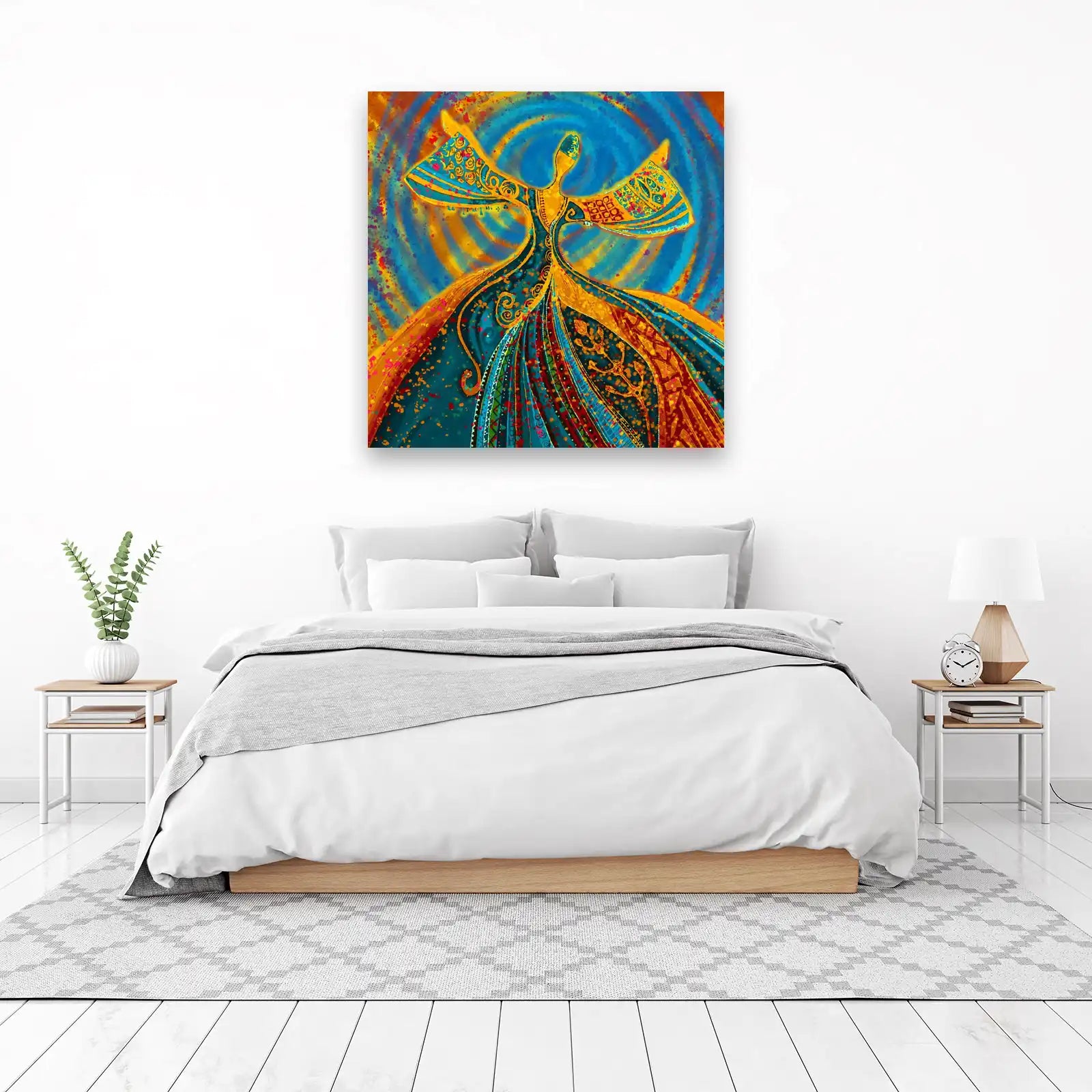 Whirling Dervish Meditation Wall Art