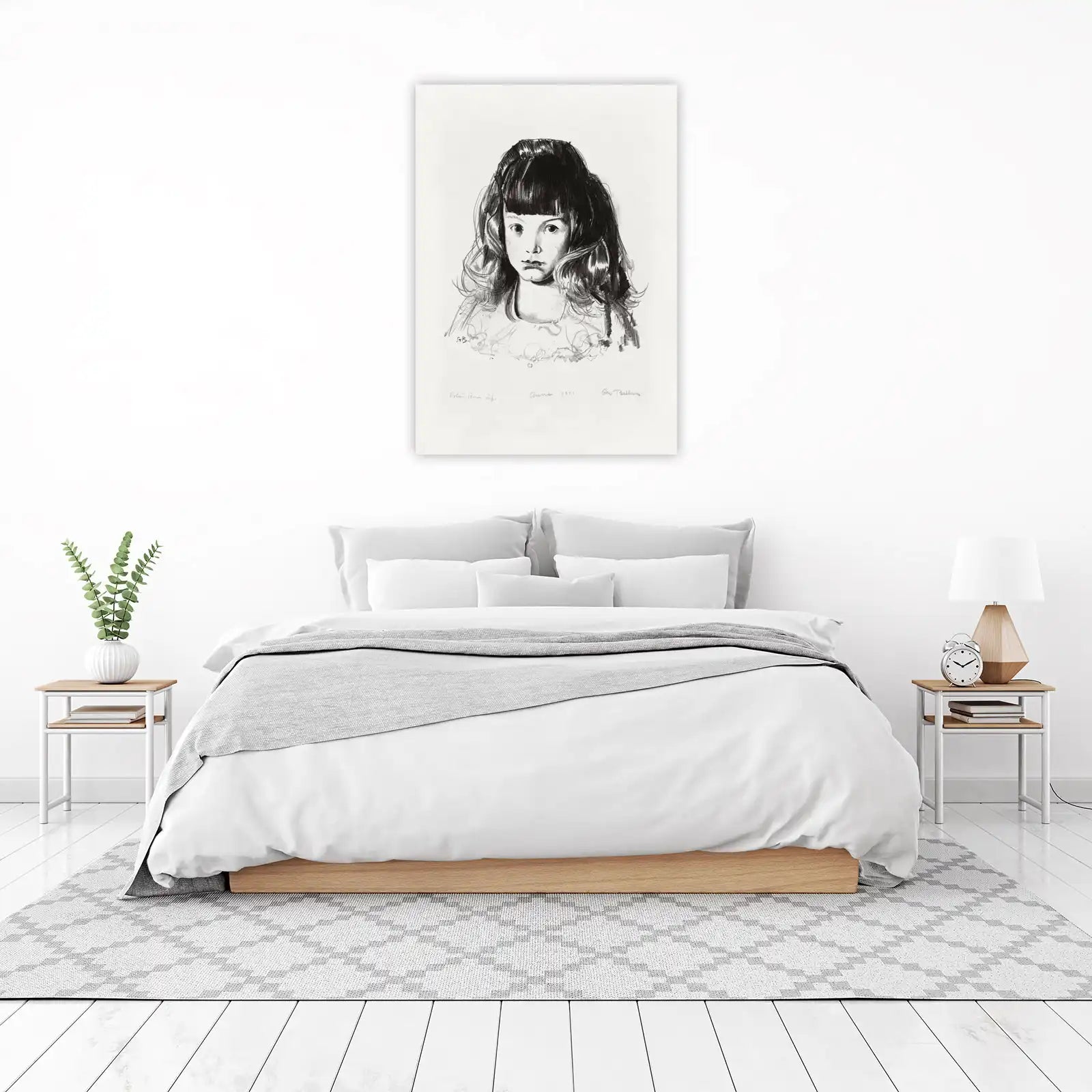 Classic Portrait of Annie 1921 Wall Art