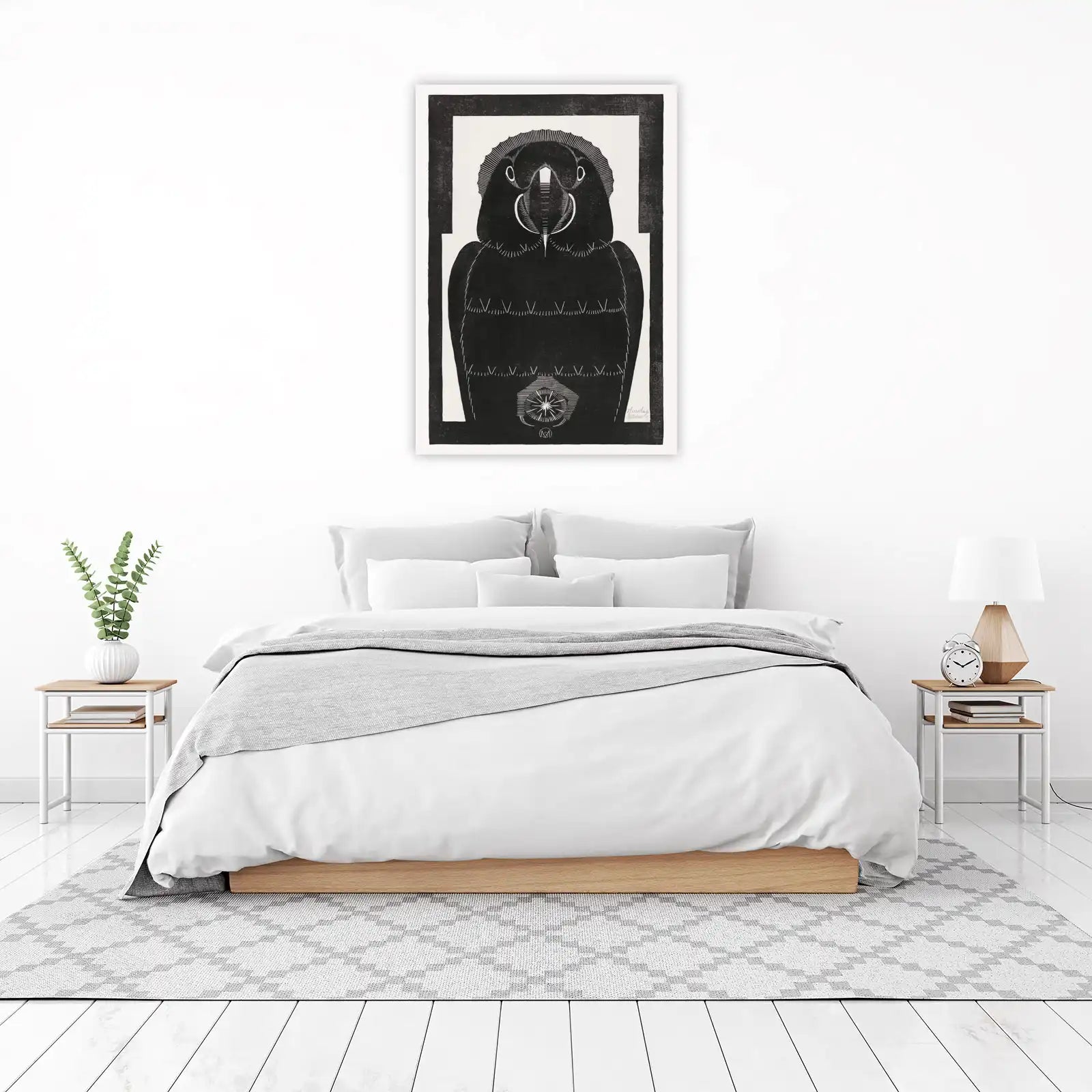 Bold Bird Art Deco Wall Art
