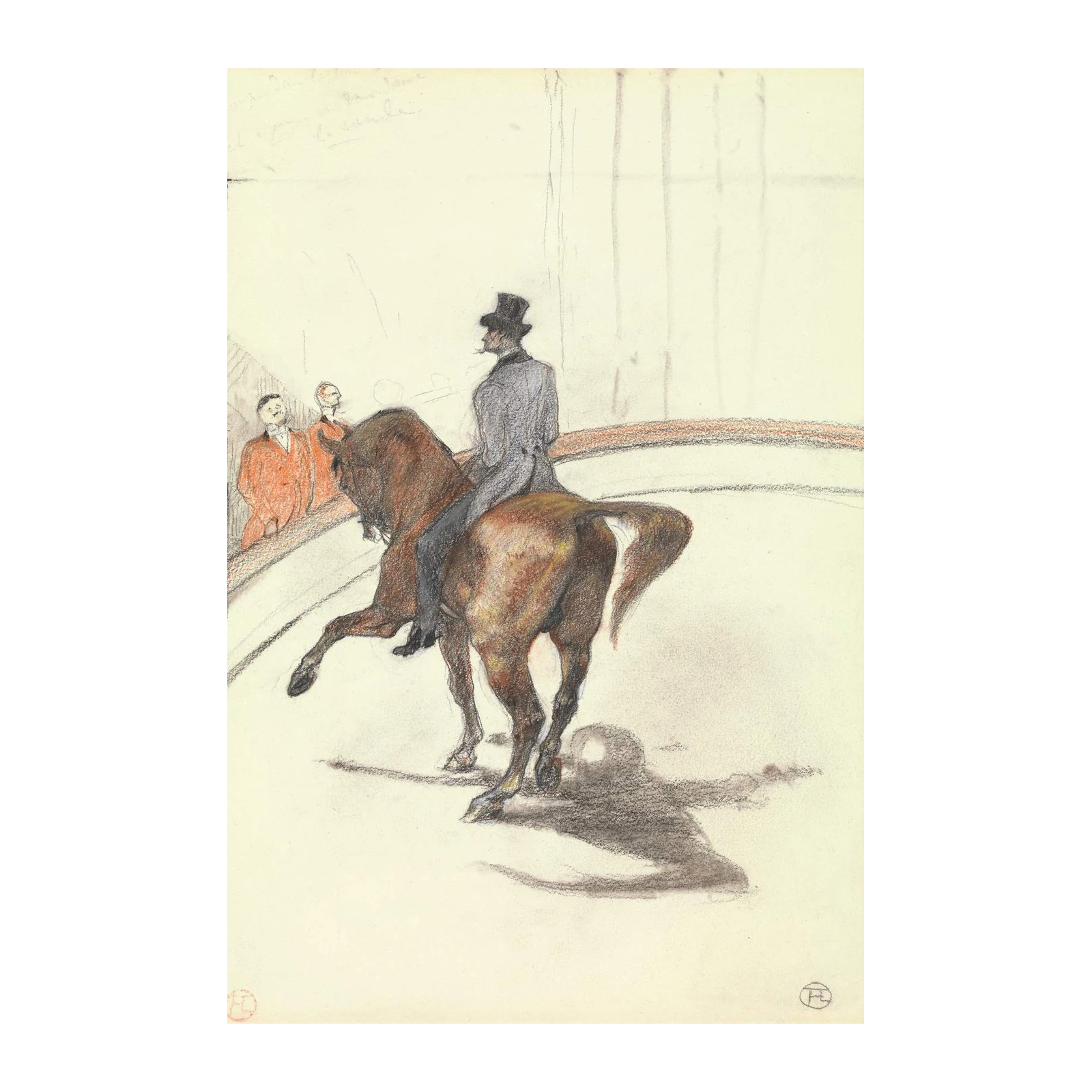 Equestrian Mastery Vintage Horse & Rider Wall Art