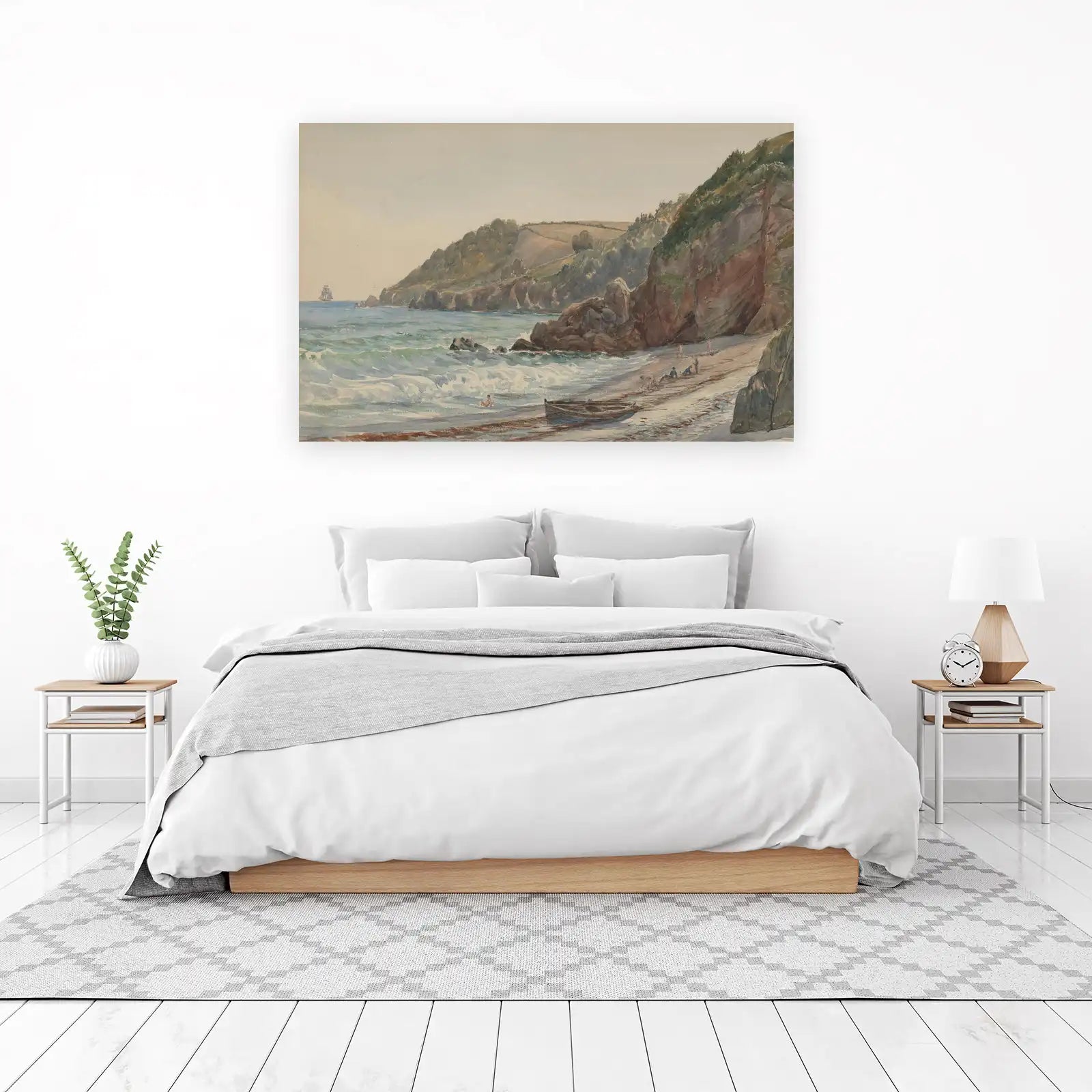 Coastal Serenity Seascape Wall Art