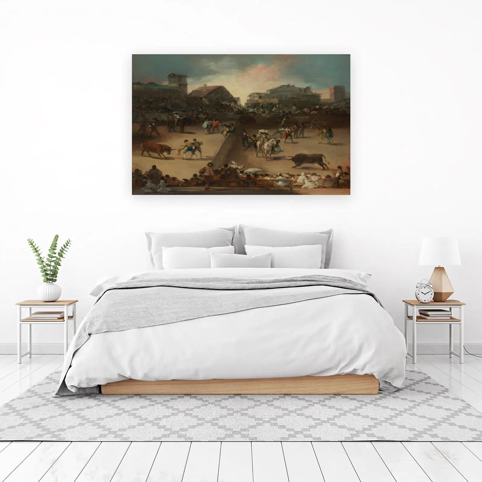 Bullfight Scene Wall Art - Spanish Art