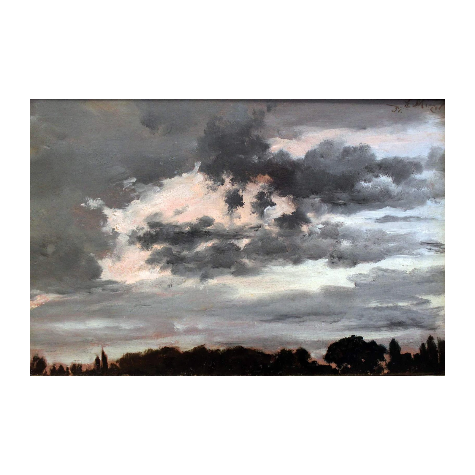Dramatic Sky Landscape Wall Art Wall Art