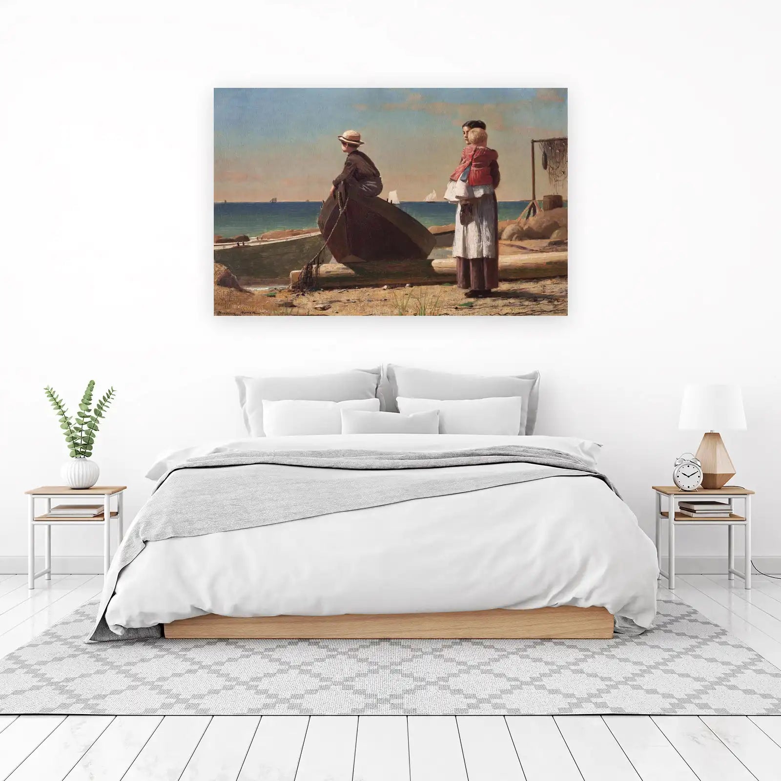 Coastal Embrace Wall Art - Nautical Art