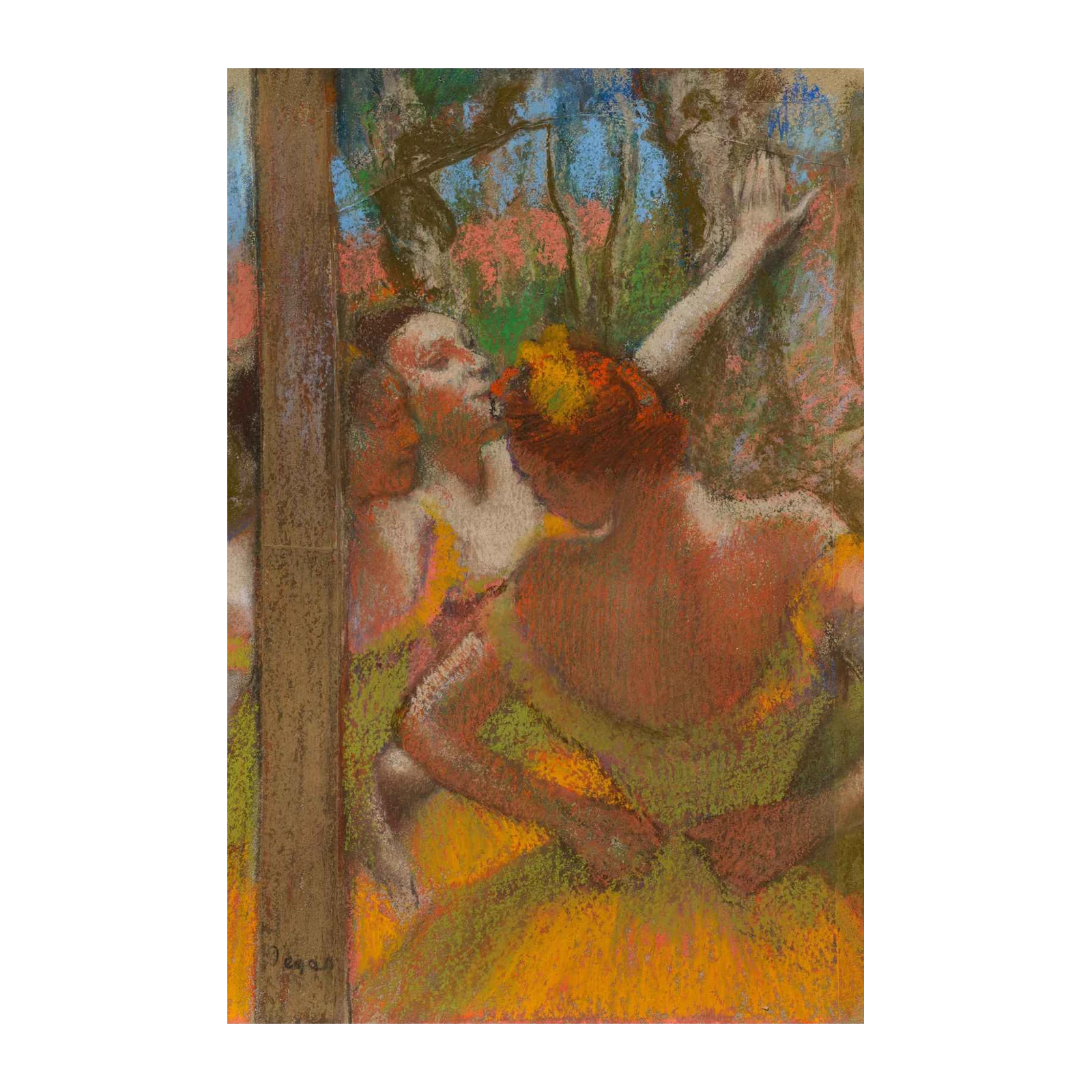 Degas Dancers Pastel Wall Art Wall Art