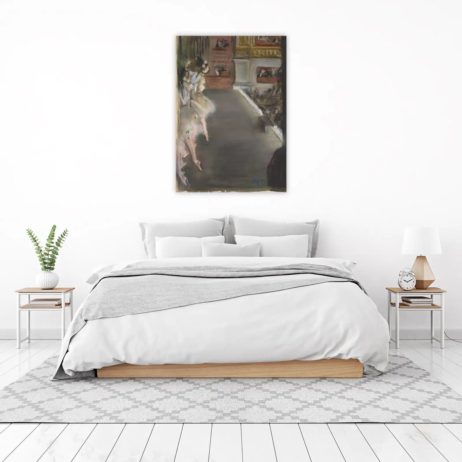 Ballerinas Rehearsing Vintage Art Wall Art