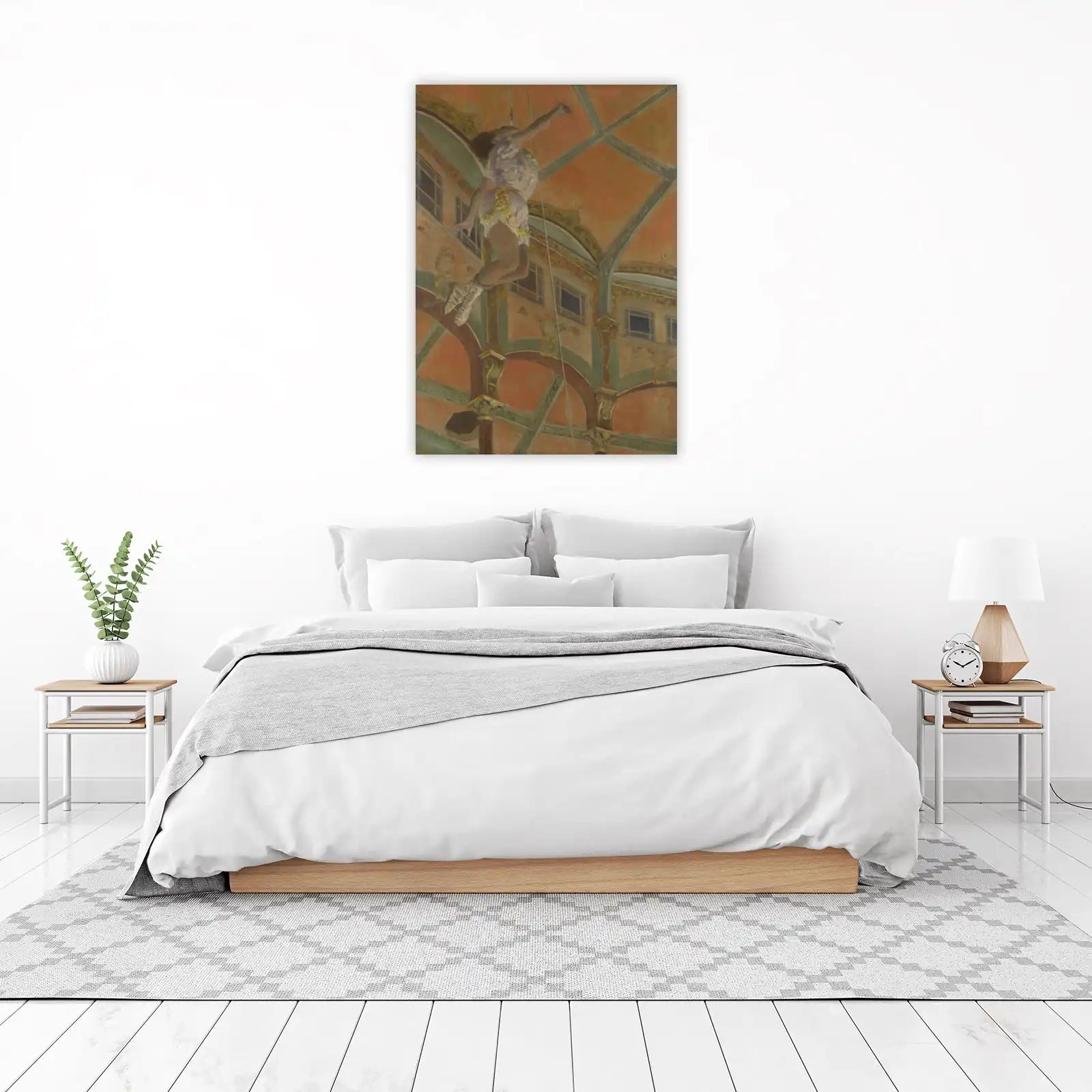 Trapeze Artist Vintage Circus Art Wall Art