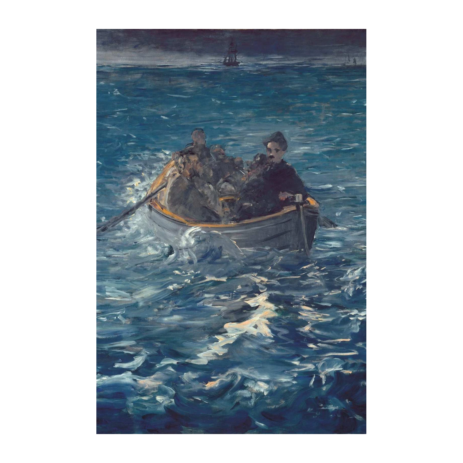 Voyage Through Stormy Seas Wall Art