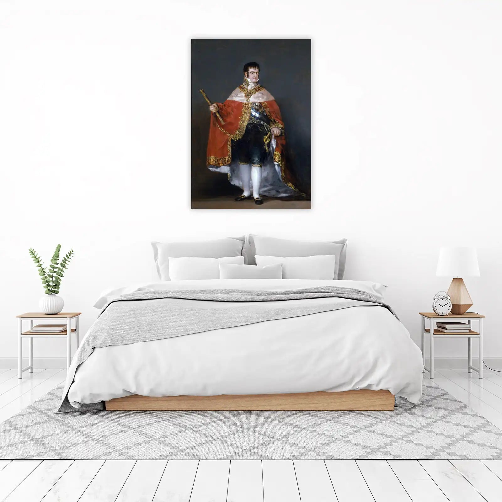 Royal Portrait King Charles IV Royal Mantle Wall Art