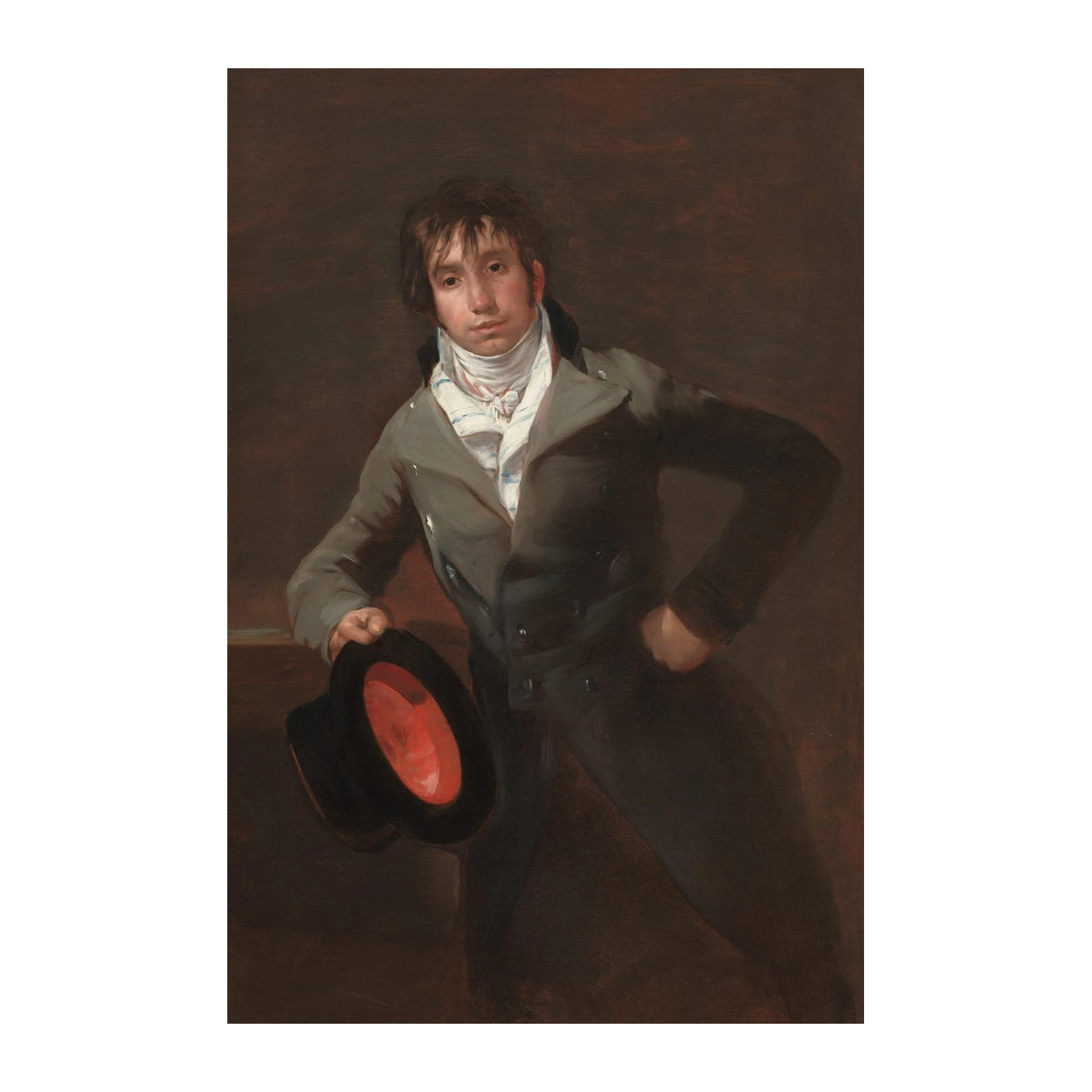 Vintage Gentleman Portrait Wall Art