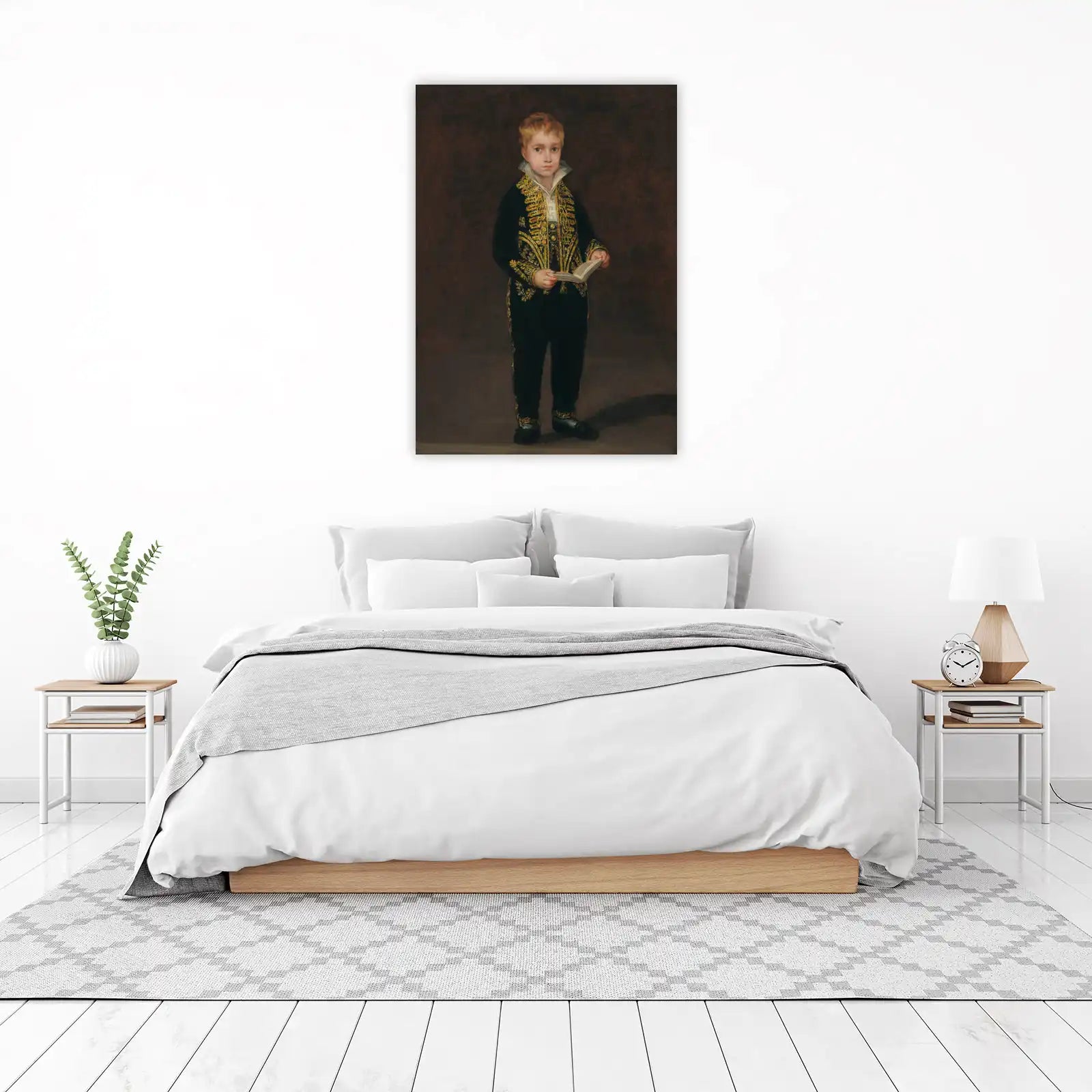 Goya Boy with Book Wall Art