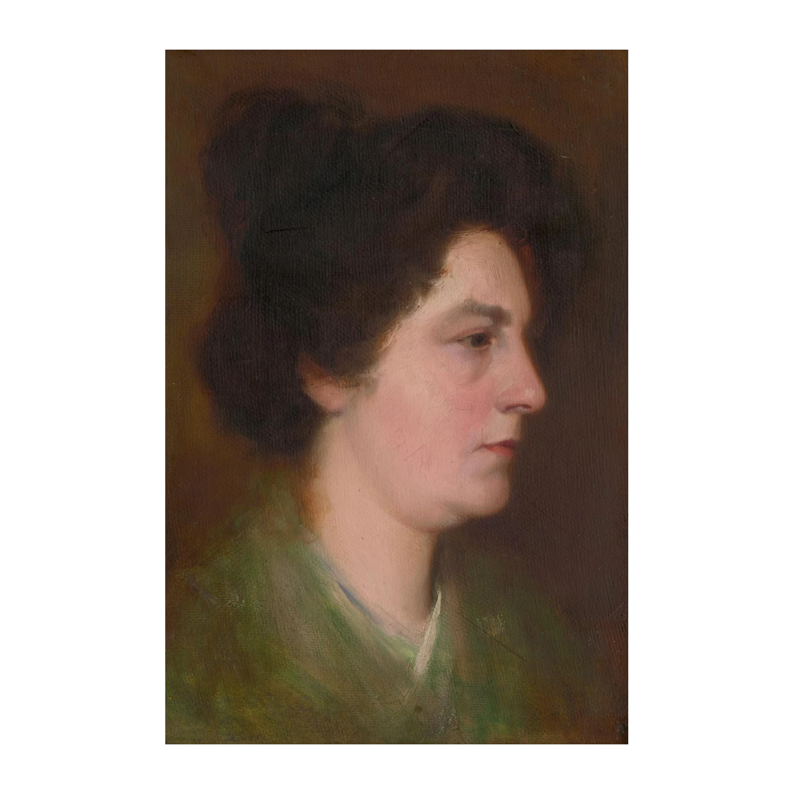 Elegant Portrait of a Woman Wall Art