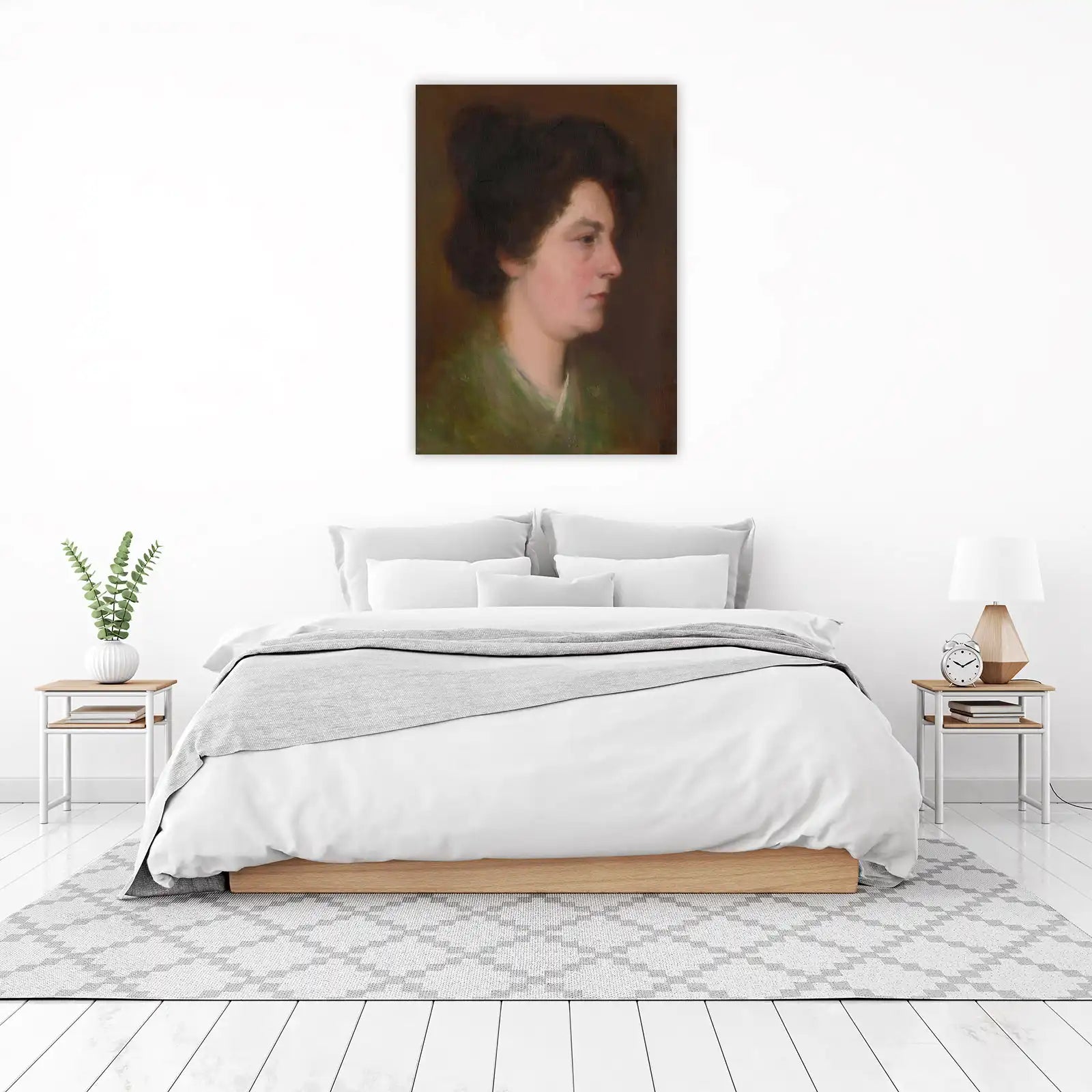 Elegant Portrait of a Woman Wall Art
