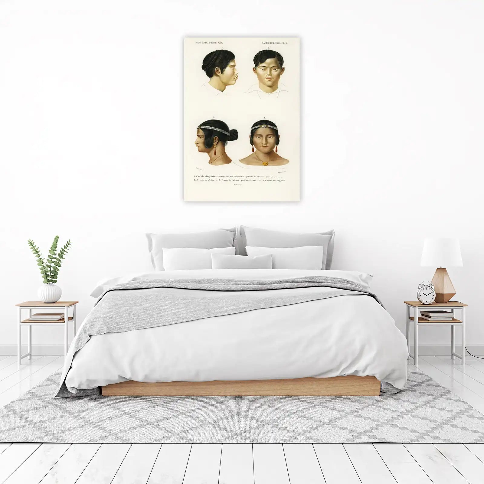 Vintage Ethnographic Portraits Wall Art