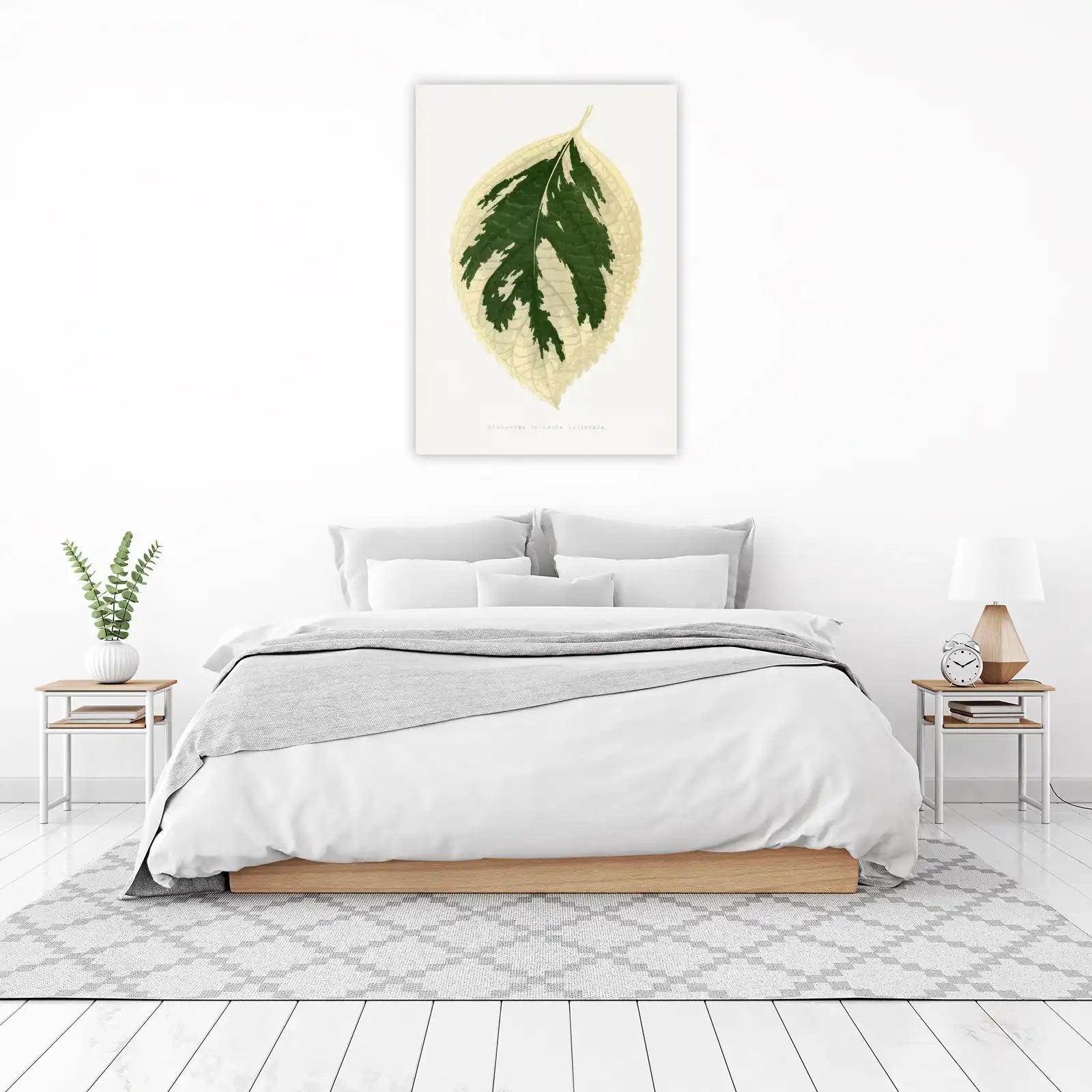 Vintage Botanical Leaf Art Wall Art