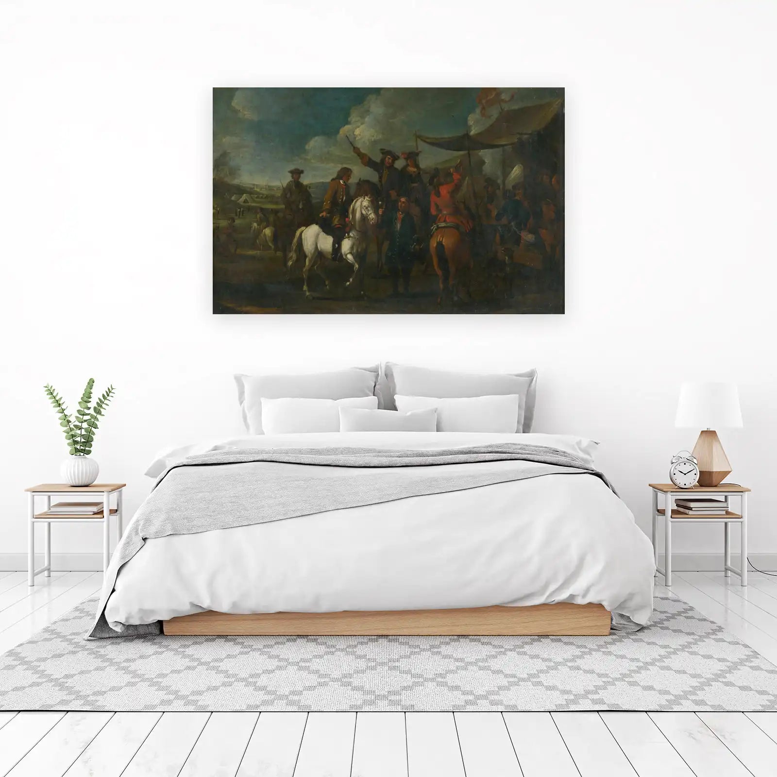 Historical Cavalry Scene Wall Art