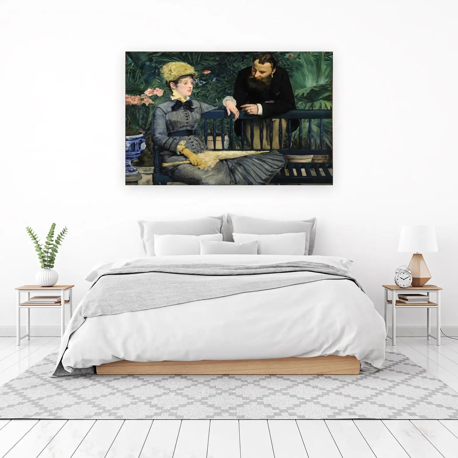 Elegant Victorian Couple Wall Art