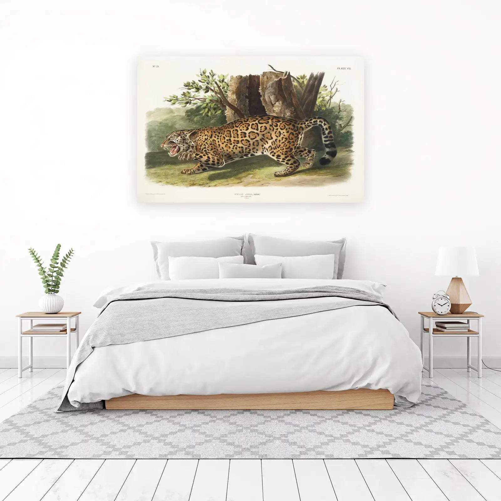 Majestic Jaguar Wildlife Art Wall Art
