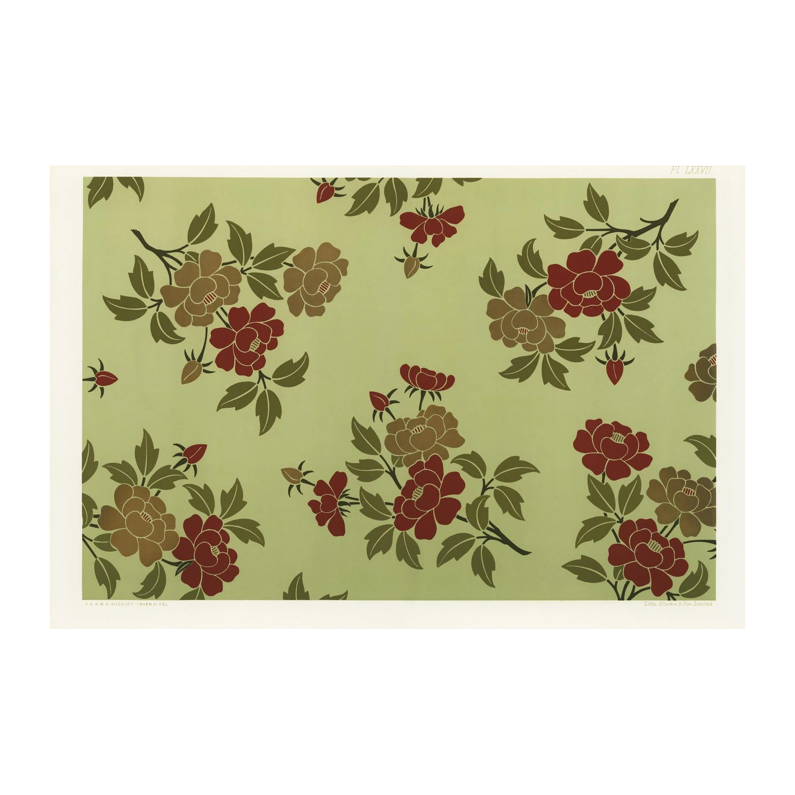 Vintage Floral Botanical Art Wall Art