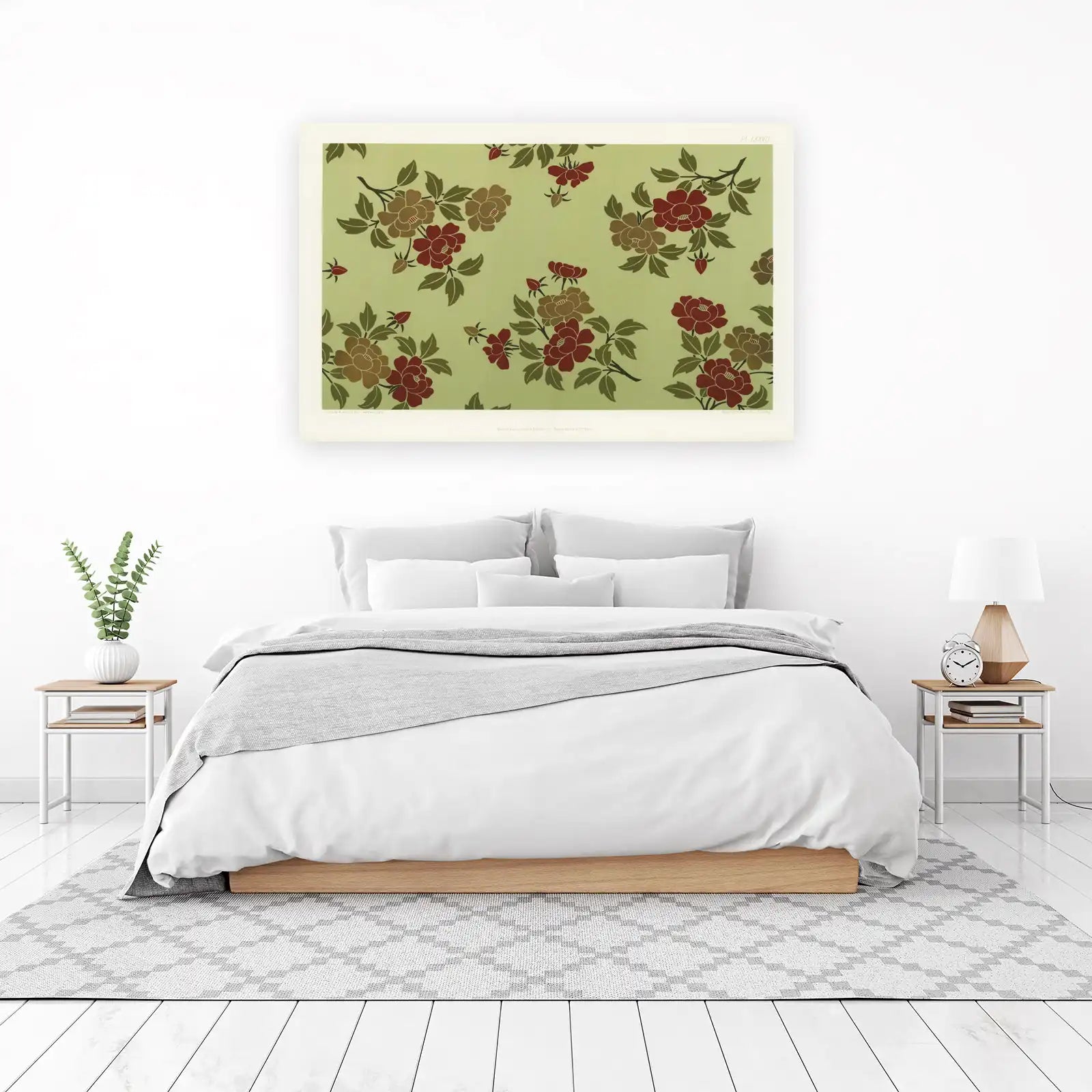 Vintage Floral Botanical Art Wall Art