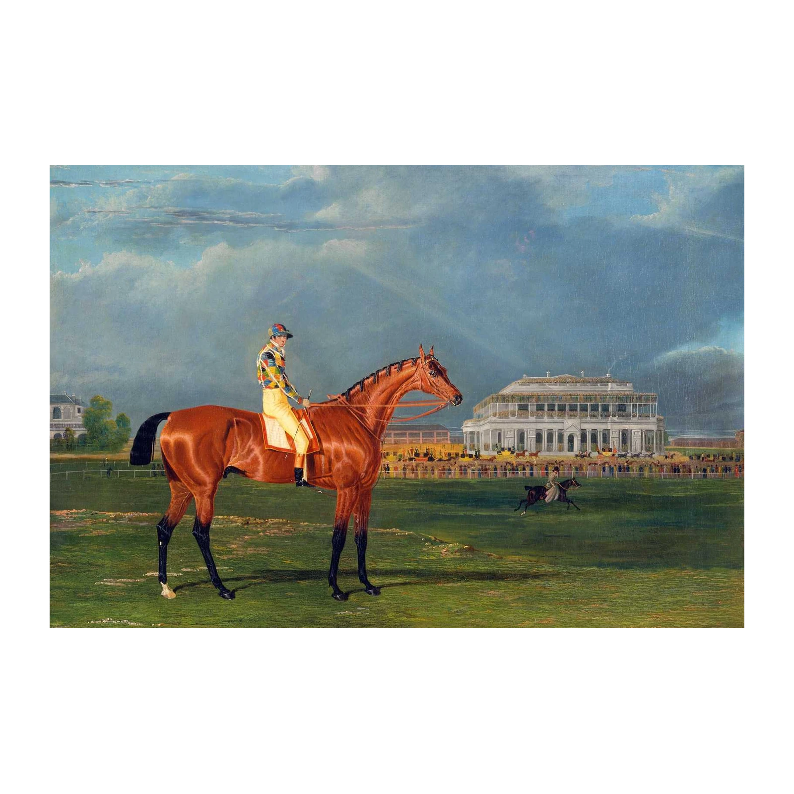 Jockey & Horse Race Wall Art