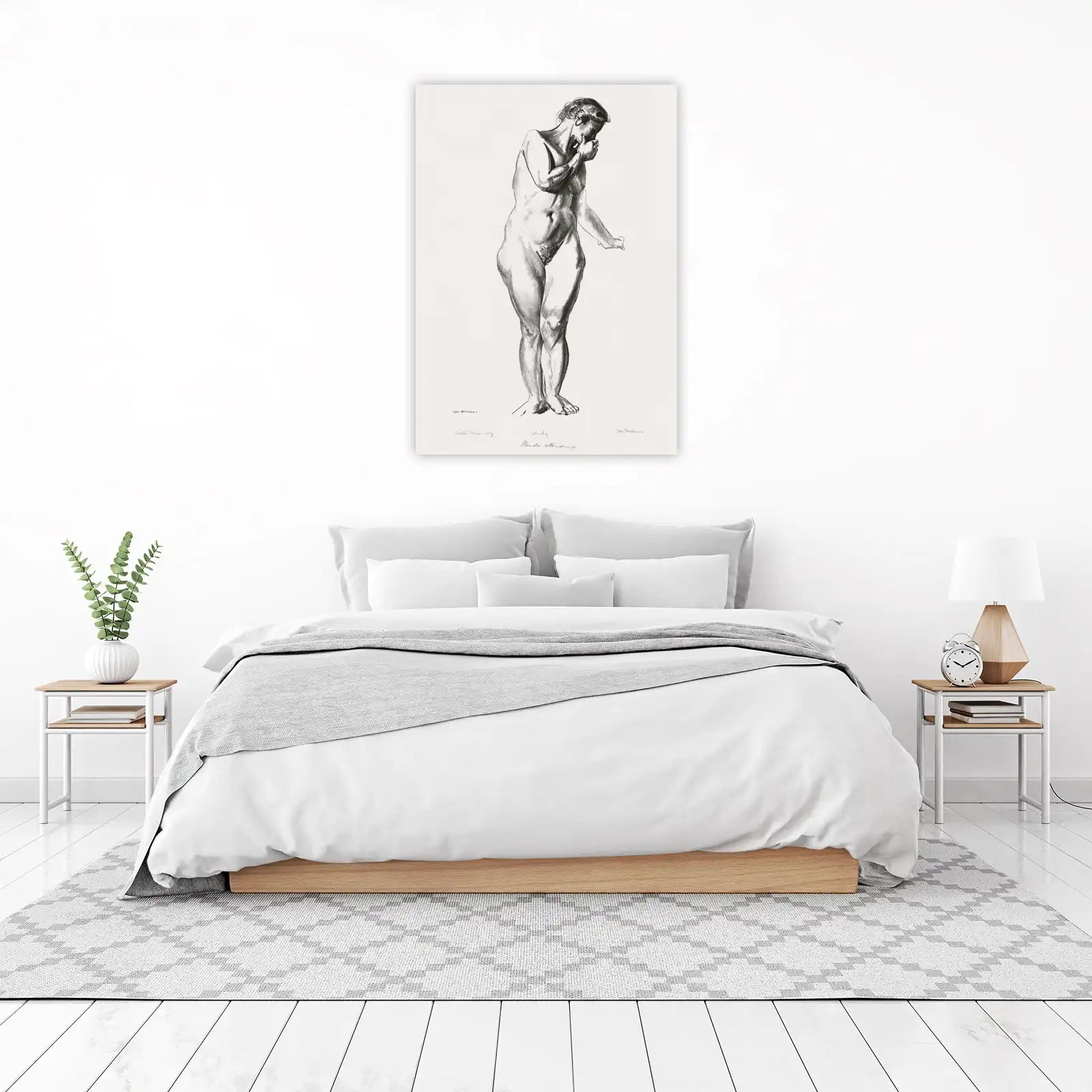 Figurative Nude Study Wall Art | Timeless Art