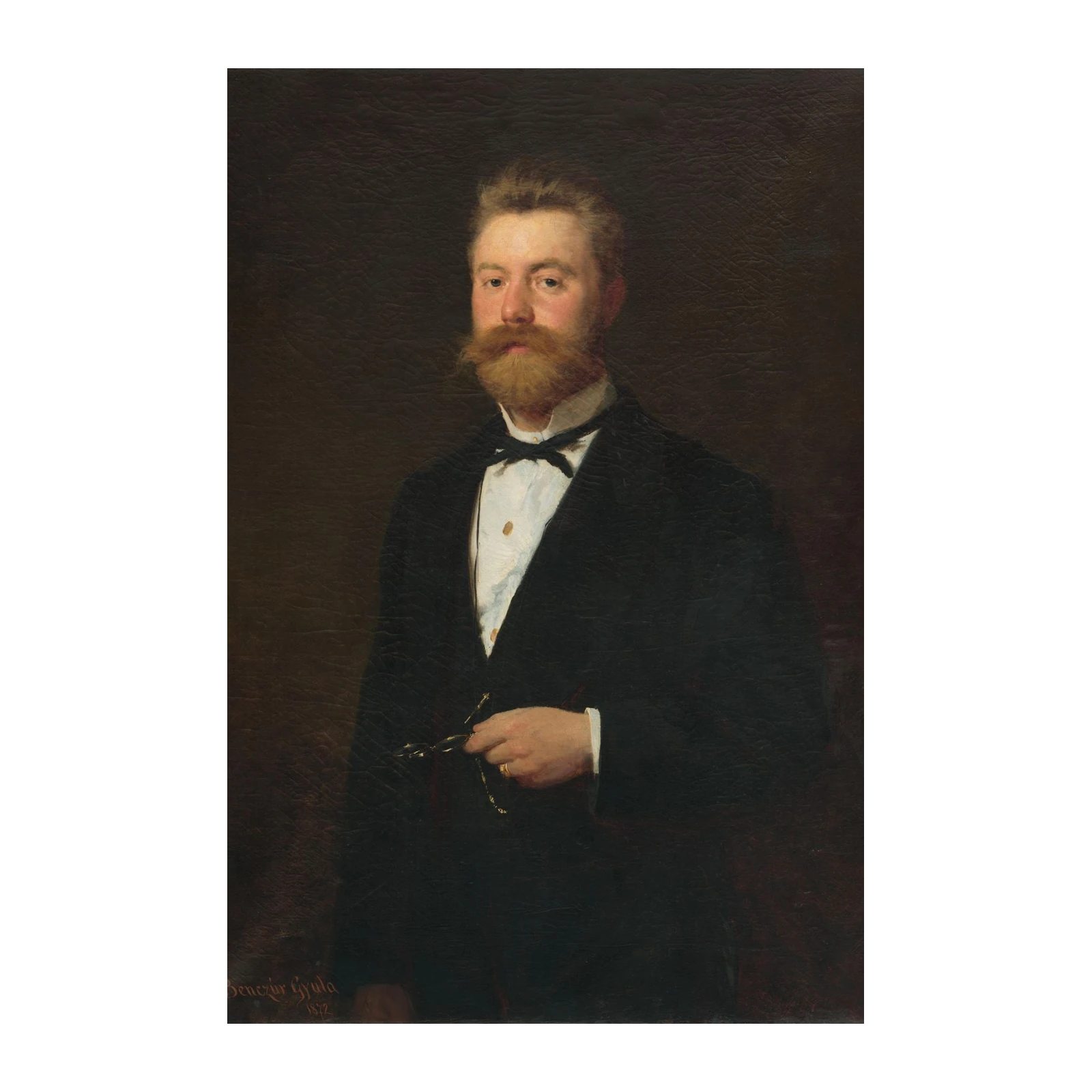 Elegant Gentleman Portrait Wall Art Wall Art