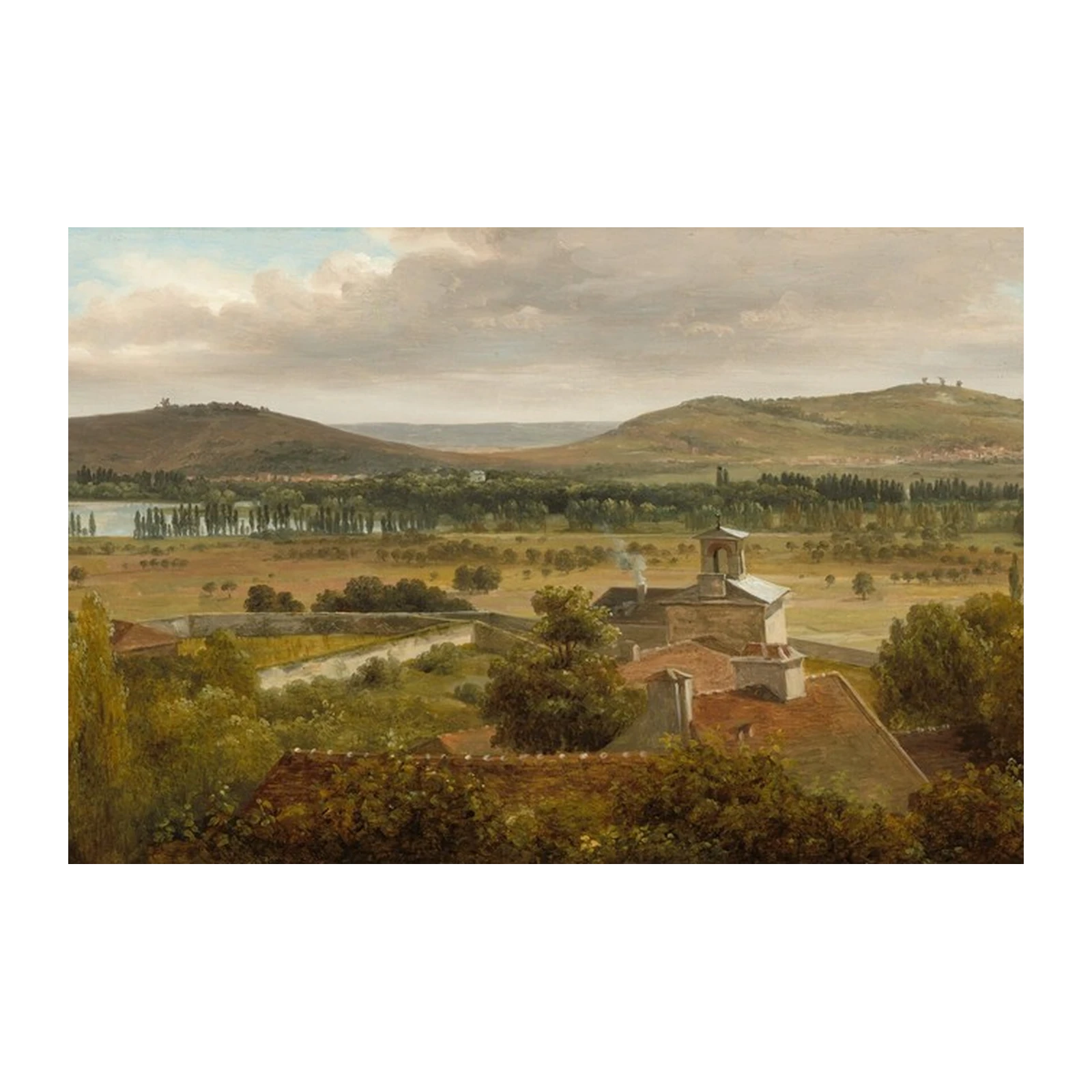 Tuscan Landscape Serenity Wall Art