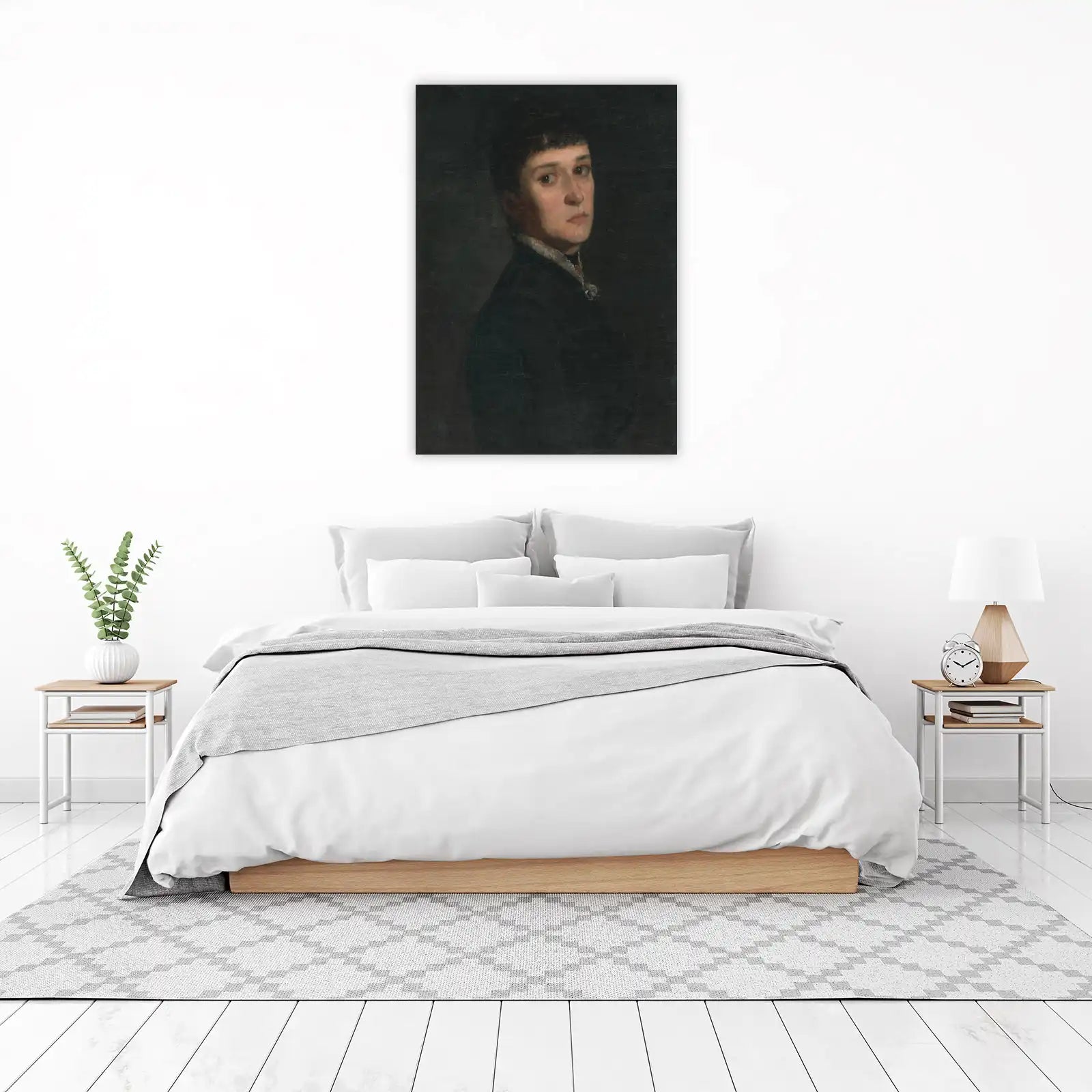 Intriguing Woman Portrait Fine Art Wall Art