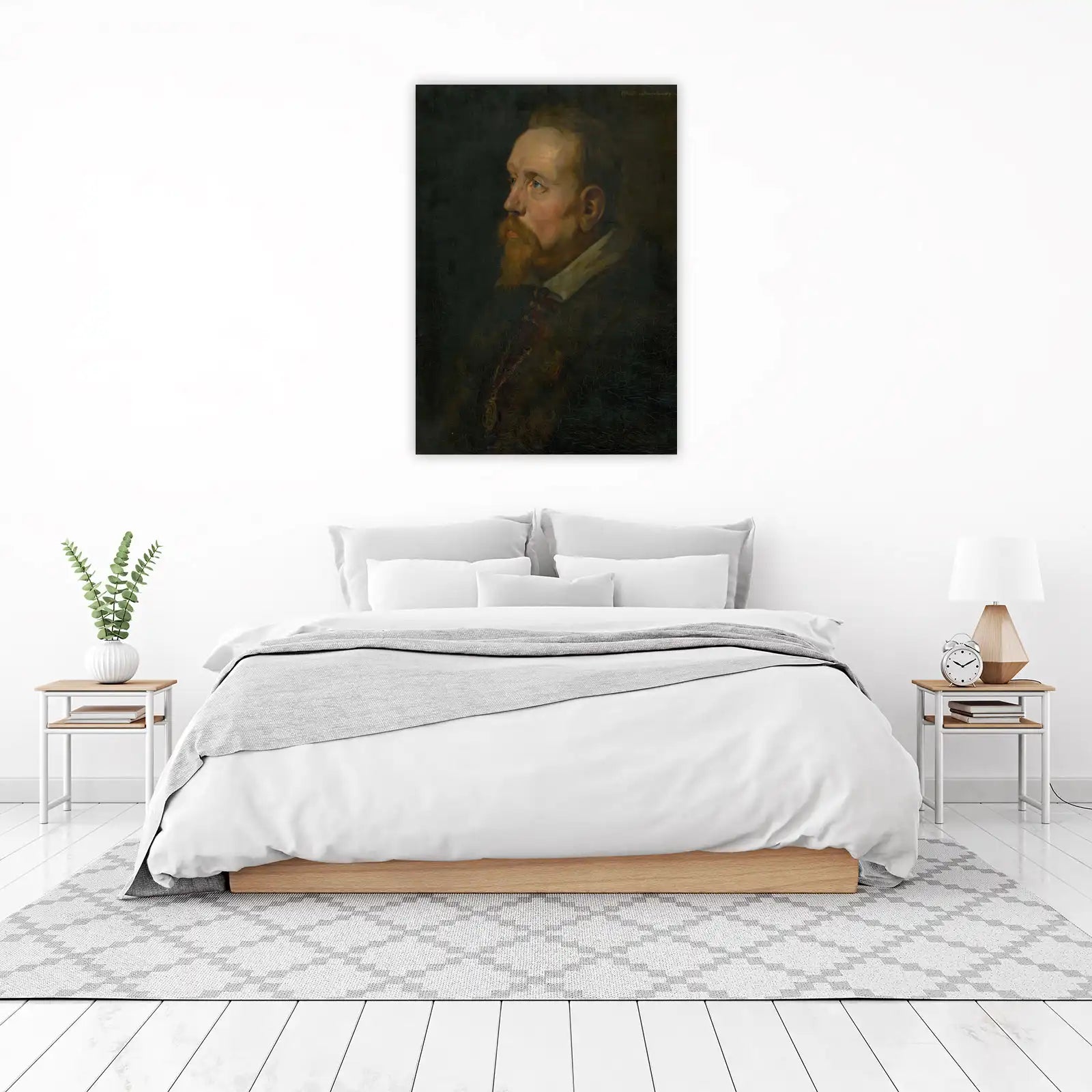 Vintage Gentleman Portrait Wall Art