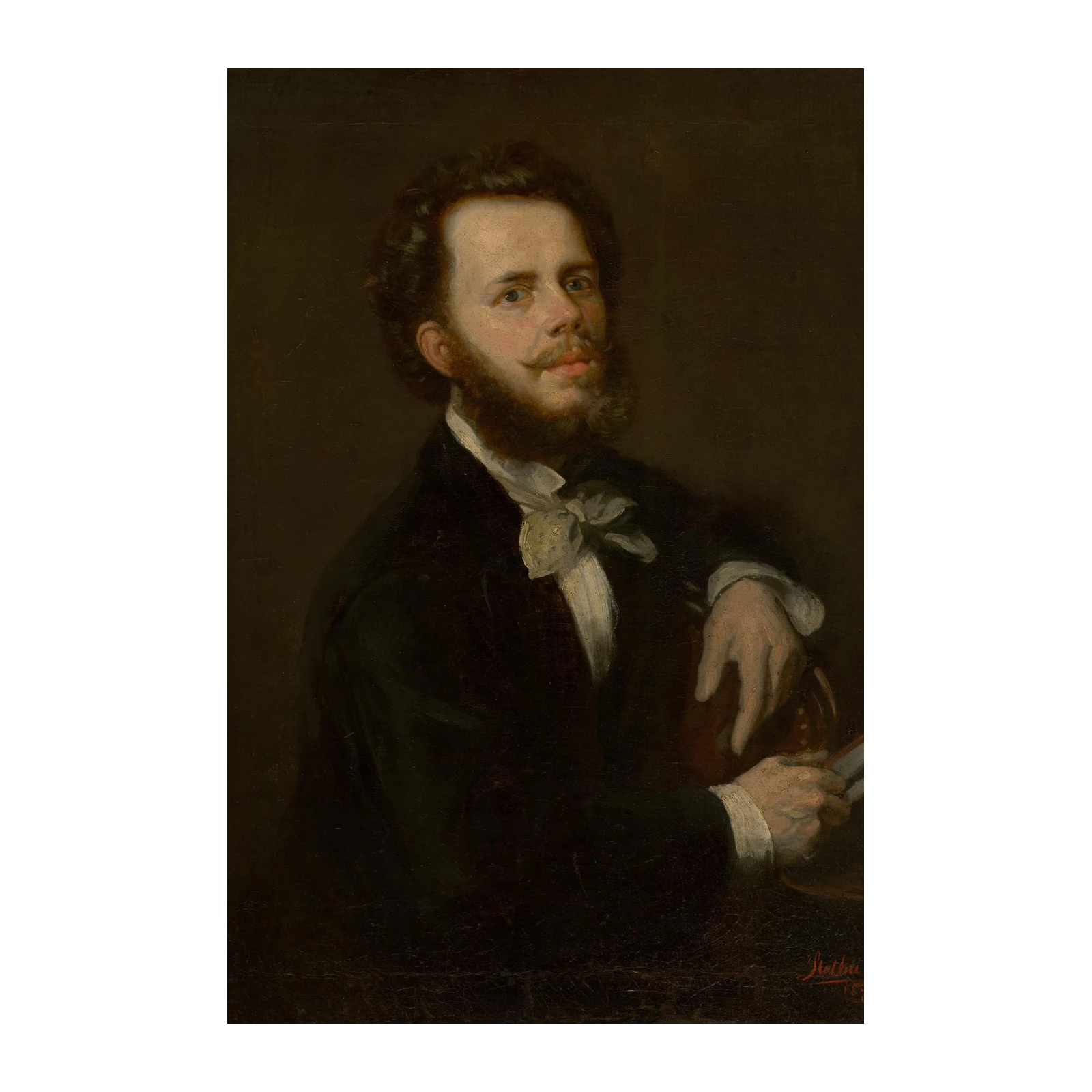 Victorian Gentleman Portrait Wall Art