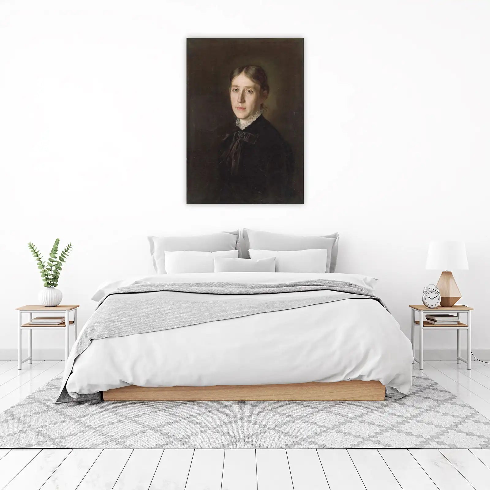 Elegant Victorian Portrait Wall Art