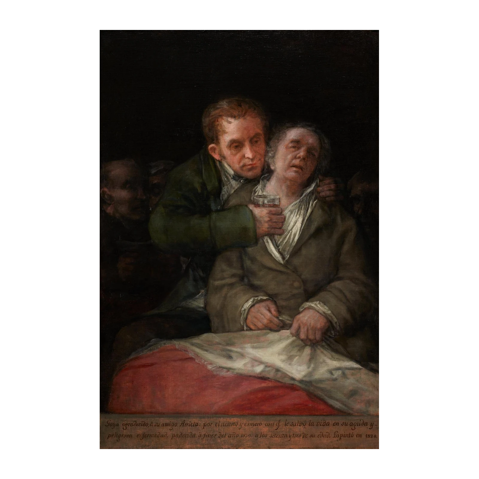 El Doctor Arrieta Goya Masterpiece Wall Art