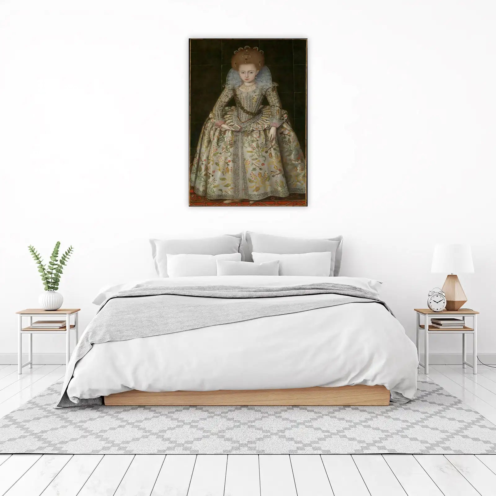 Royal Elegance Portrait Wall Art