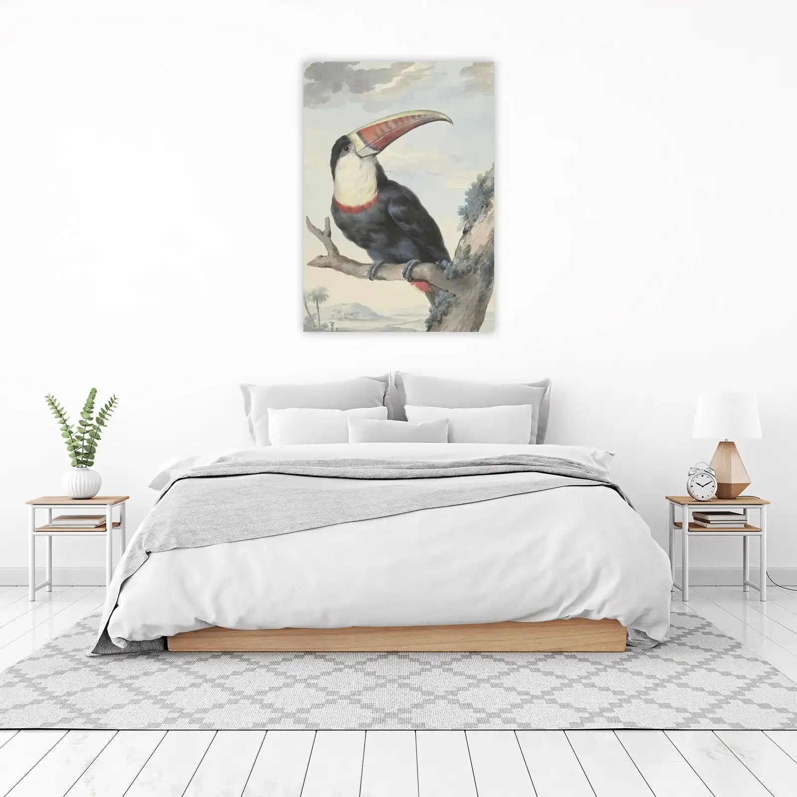 Vibrant Toucan Tropical Bird Art Wall Art