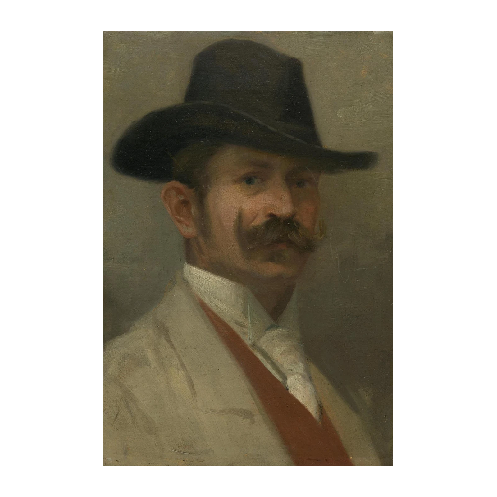 Victorian Gentleman Portrait Wall Art