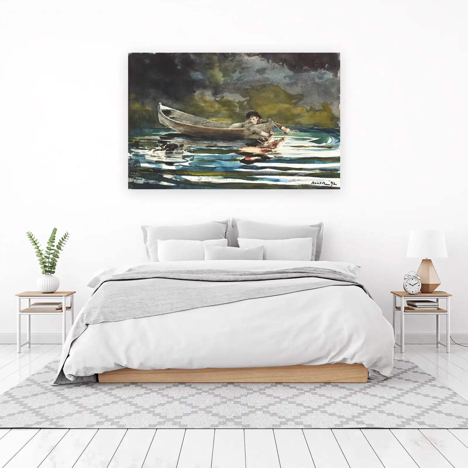 Winslow Homer's Hunt Scene Wall Art