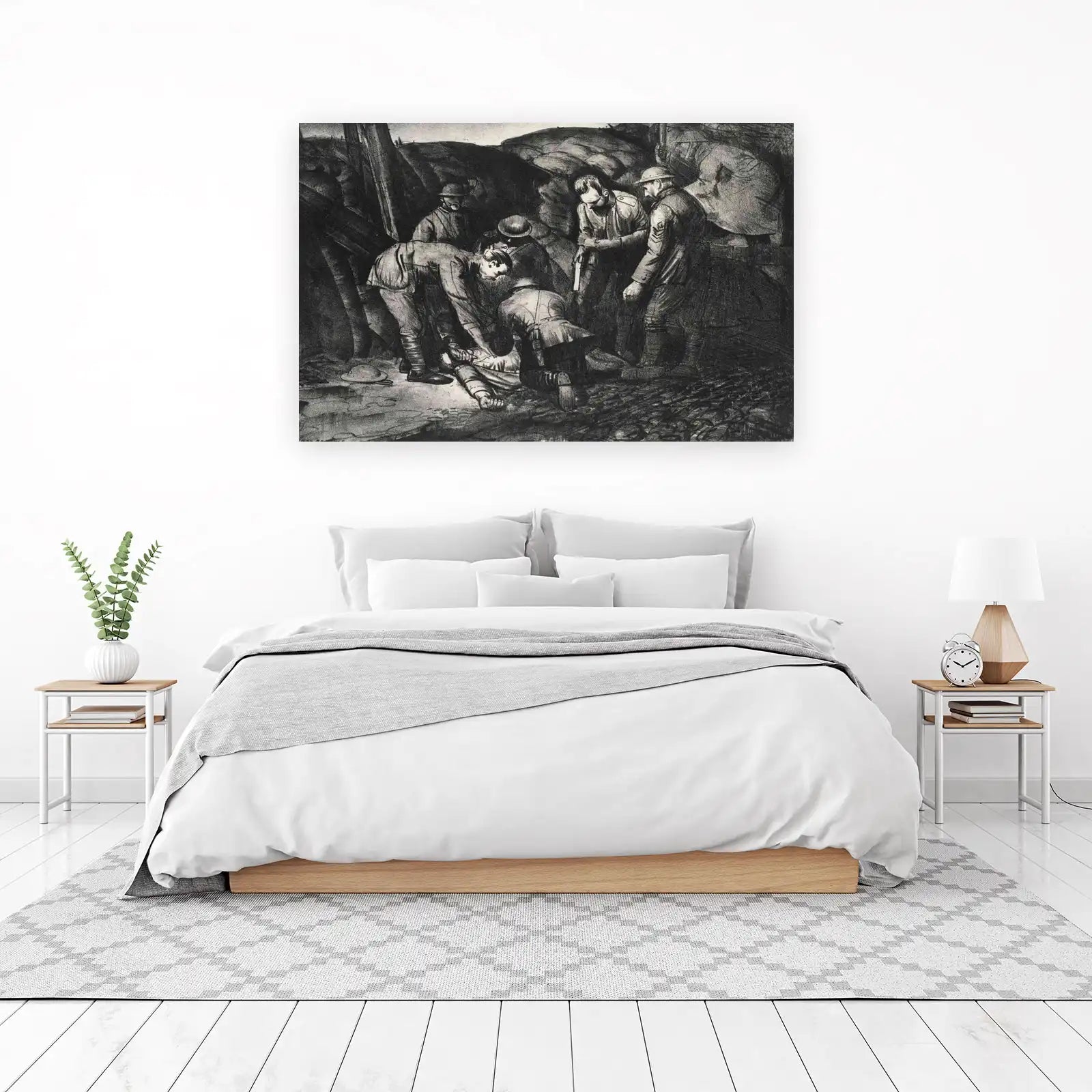 Historic Trench Scene Wall Art