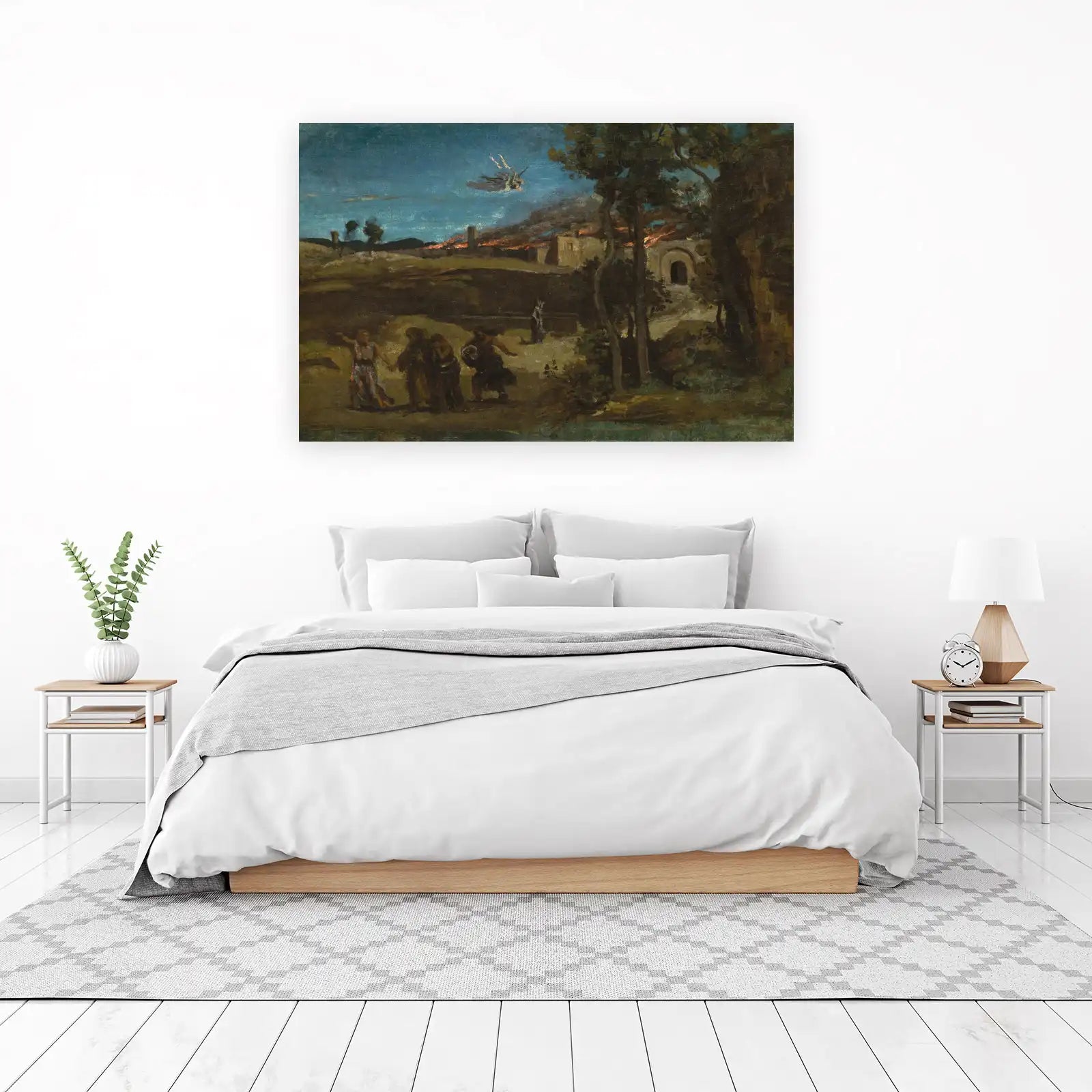 Dramatic Biblical Scene Wall Art