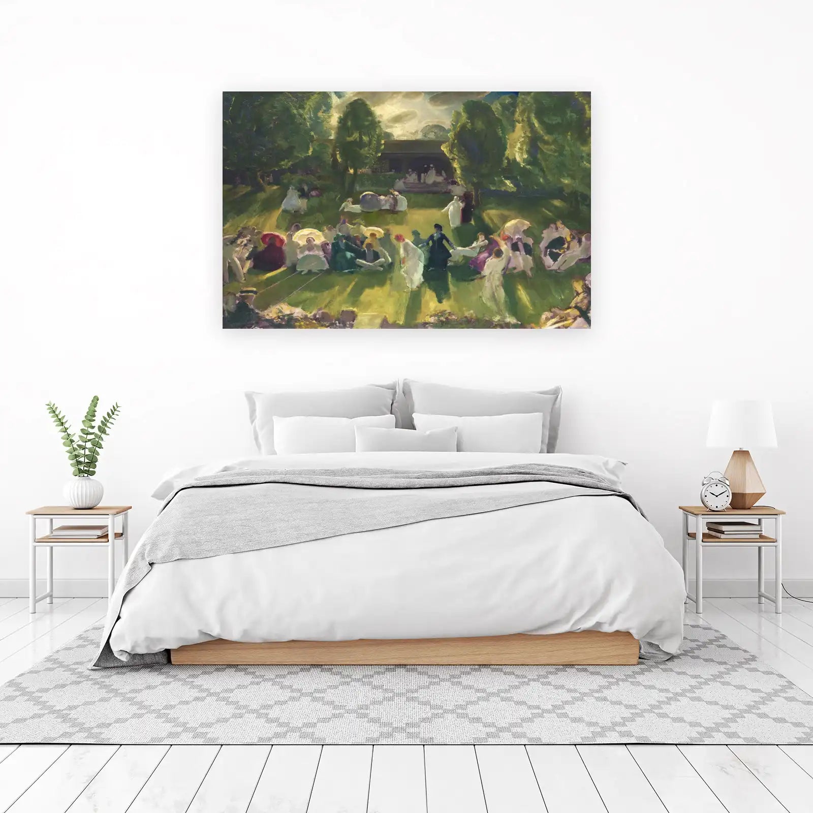 Impressionist Garden Party Wall Art
