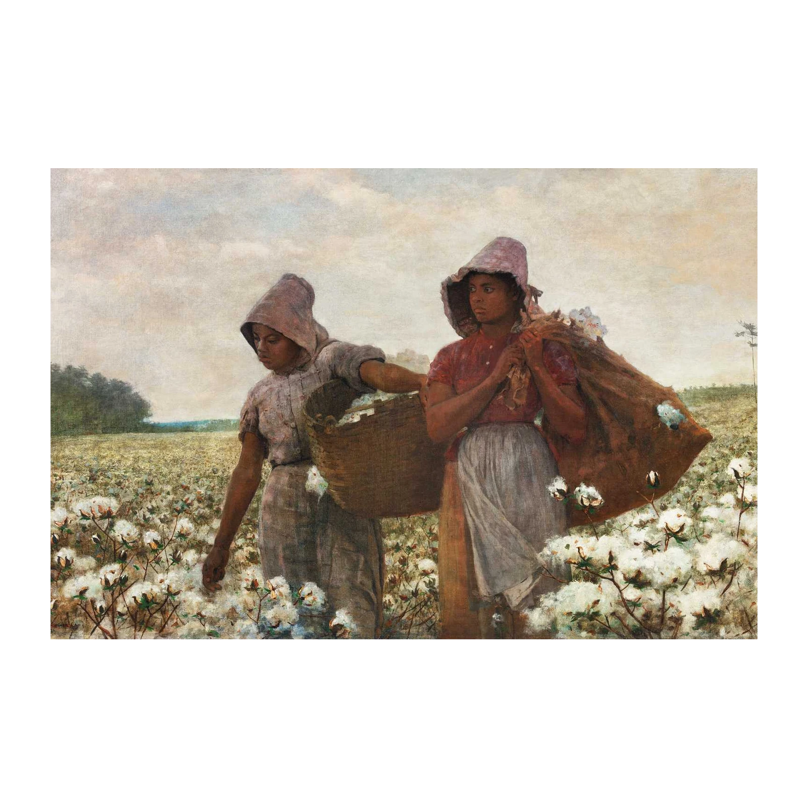 Cotton Pickers Timeless Art Wall Art