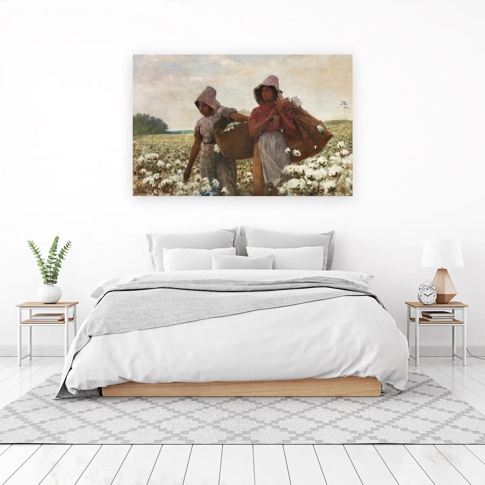 Cotton Pickers Timeless Art Wall Art
